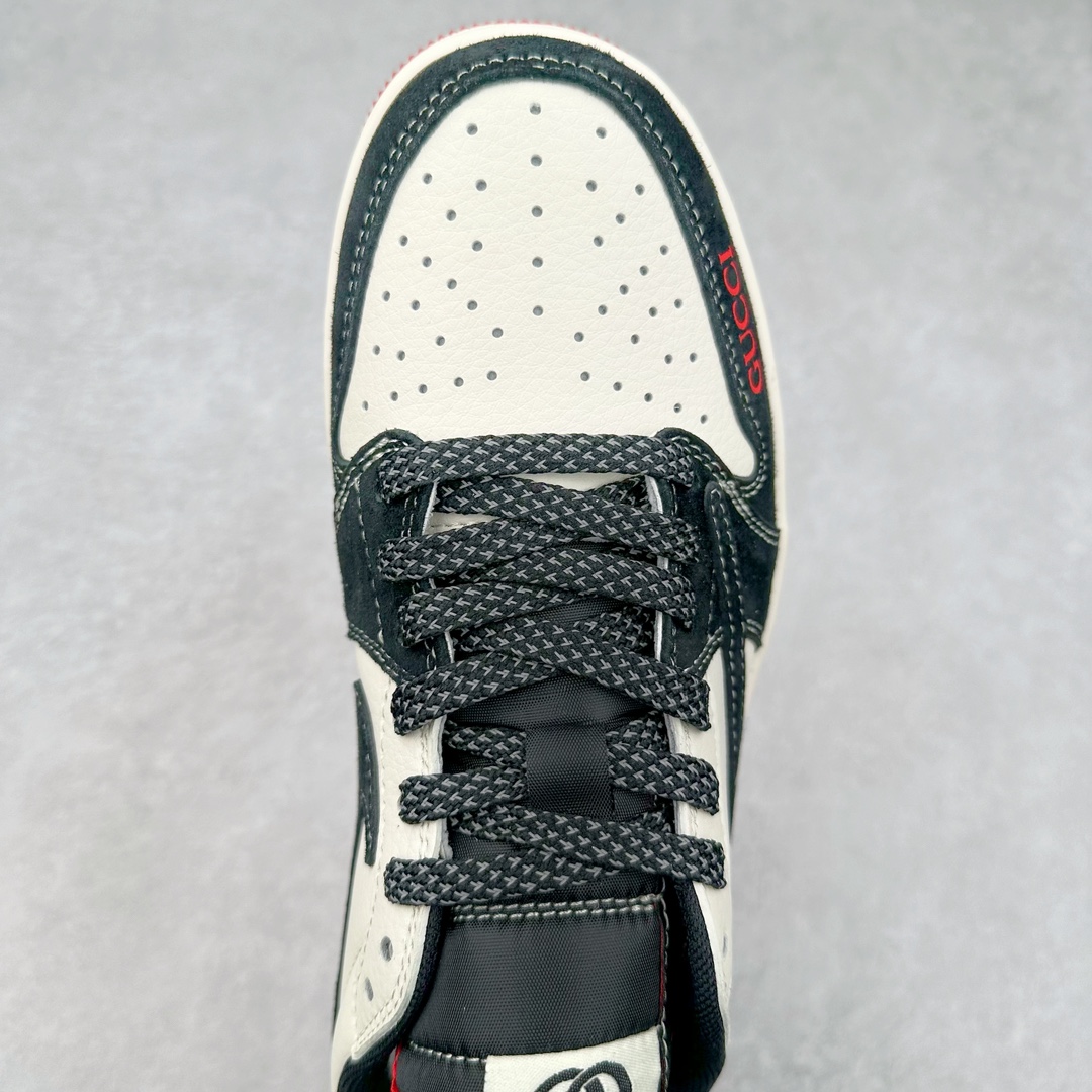 图片[4]-TS x Air Jordan AJ1 Low 倒钩低帮联名定制配色 XY2688-123 原厂内置气垫魔块 A模大底 头层小牛皮 鞋舌AJ原厂专用牛津布+AJ专用反口珍珠布+原厂无杂质高弹内里海棉+特殊封边弹力鞋带 尺码：36 36.5 37.5 38 38.5 39 40 40.5 41 42 42.5 43 44 44.5 45 46 47.5-选品中心