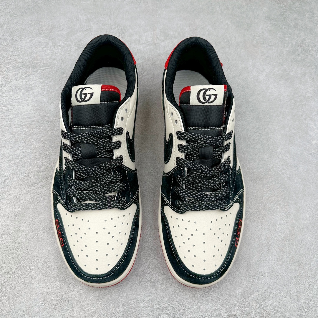 图片[2]-TS x Air Jordan AJ1 Low 倒钩低帮联名定制配色 XY2688-123 原厂内置气垫魔块 A模大底 头层小牛皮 鞋舌AJ原厂专用牛津布+AJ专用反口珍珠布+原厂无杂质高弹内里海棉+特殊封边弹力鞋带 尺码：36 36.5 37.5 38 38.5 39 40 40.5 41 42 42.5 43 44 44.5 45 46 47.5-选品中心