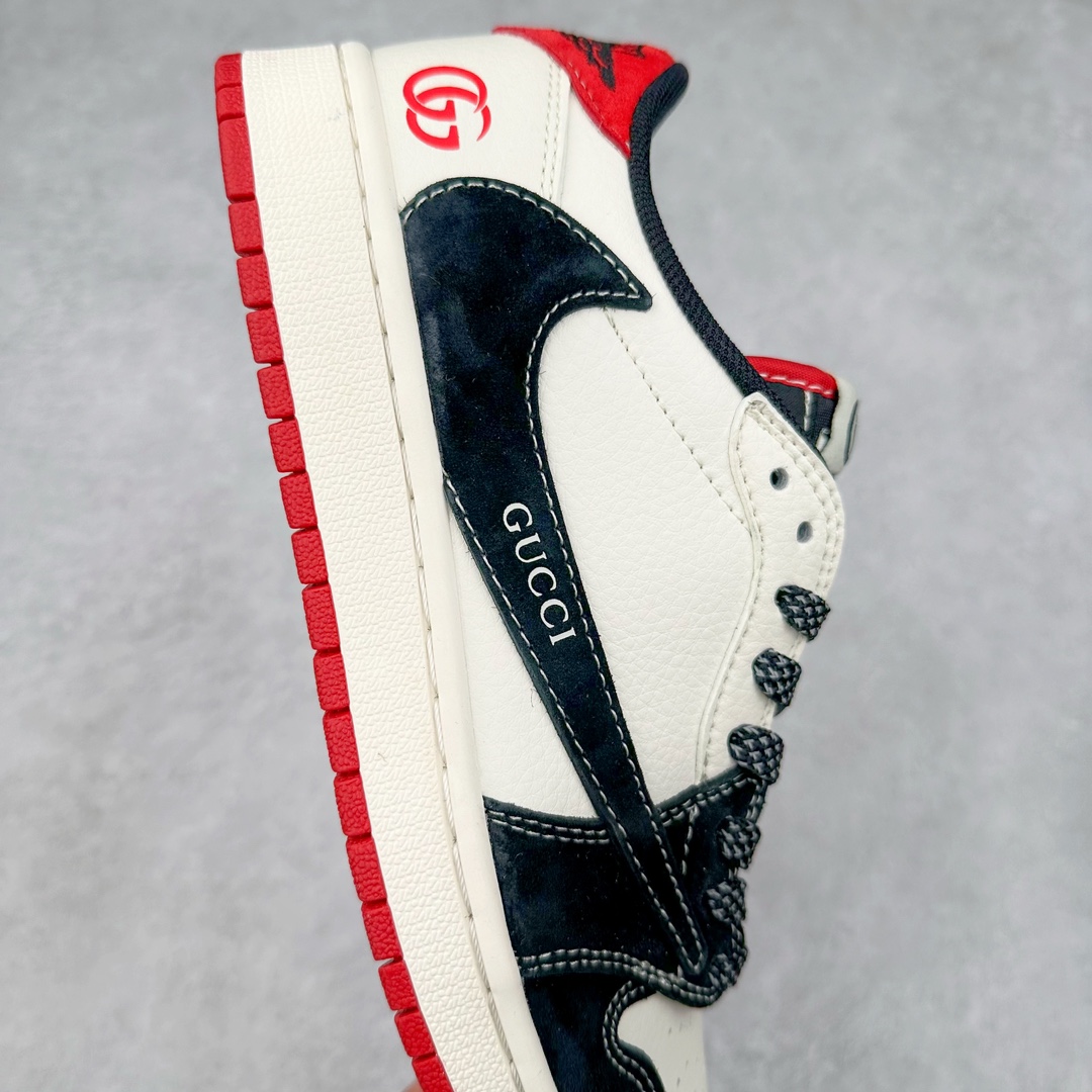 图片[6]-TS x Air Jordan AJ1 Low 倒钩低帮联名定制配色 XY2688-123 原厂内置气垫魔块 A模大底 头层小牛皮 鞋舌AJ原厂专用牛津布+AJ专用反口珍珠布+原厂无杂质高弹内里海棉+特殊封边弹力鞋带 尺码：36 36.5 37.5 38 38.5 39 40 40.5 41 42 42.5 43 44 44.5 45 46 47.5-选品中心