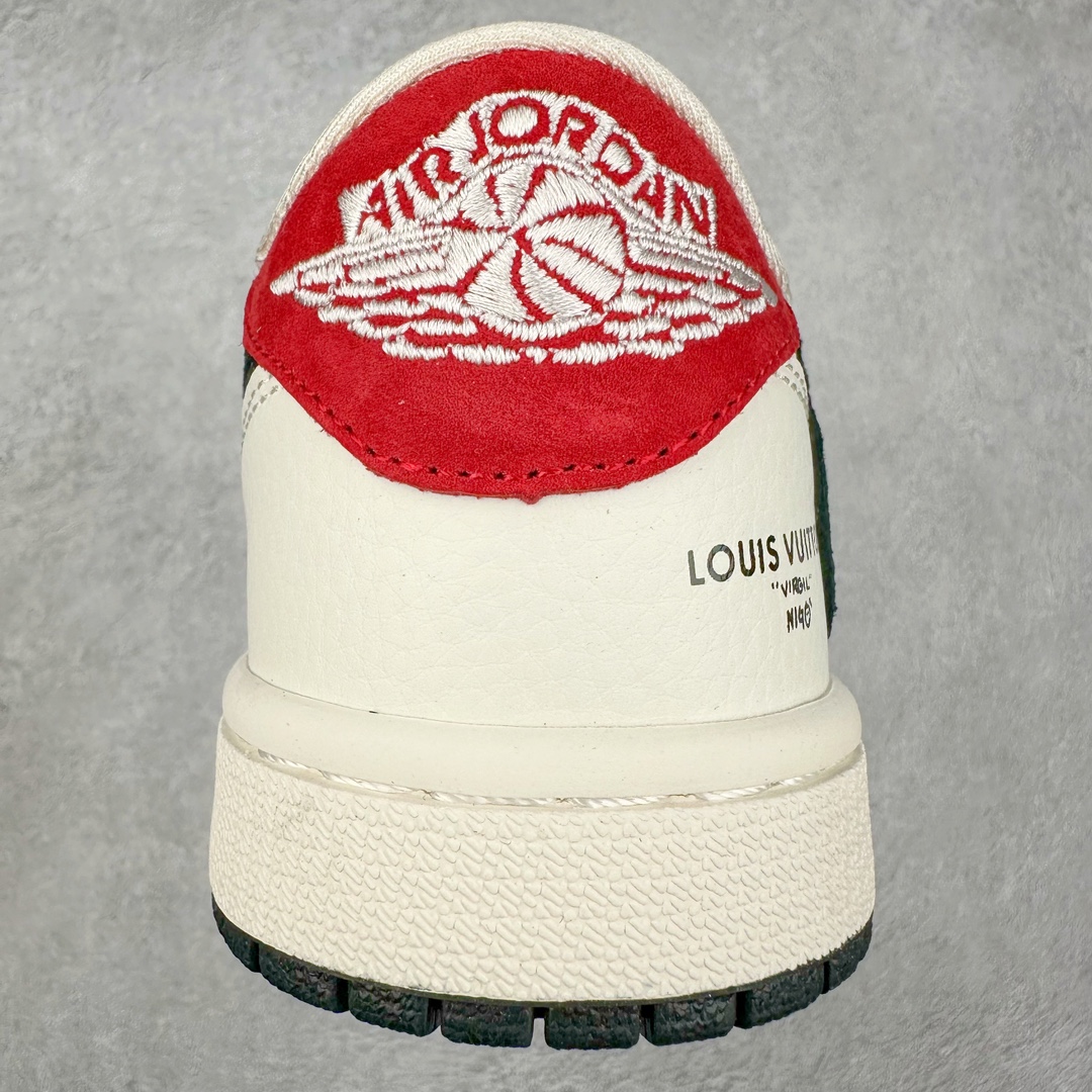 图片[8]-TS x Air Jordan AJ1 Low 倒钩低帮联名定制配色 LX1988-700 原厂内置气垫魔块 A模大底 头层小牛皮 鞋舌AJ原厂专用牛津布+AJ专用反口珍珠布+原厂无杂质高弹内里海棉+特殊封边弹力鞋带 尺码：36 36.5 37.5 38 38.5 39 40 40.5 41 42 42.5 43 44 44.5 45 46 47.5-选品中心