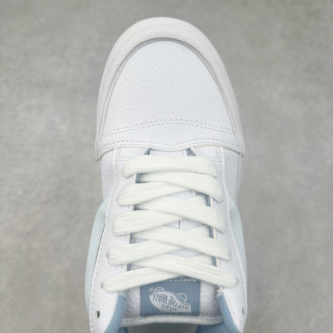 图片[4]-Vans Classics Knu Skool 范斯官方 荔枝纹全白皮面包鞋 Imran Potato与Vans联名超火的土豆鞋，复古经典，鞋头放大、包边上移加厚、鞋舌加厚。Vans Classics 经典支线土豆鞋 Knu Skool 是完美的平替版，是大众争相追捧的 “面包鞋” 尺码：35 36 36.5 37 38 38.5 39 40 40.5 41 42 42.5 43 44 44.5 45 工艺：硫化1：1（重量1：1、真标、原钢印、材质标、鞋型标、合格证）-选品中心