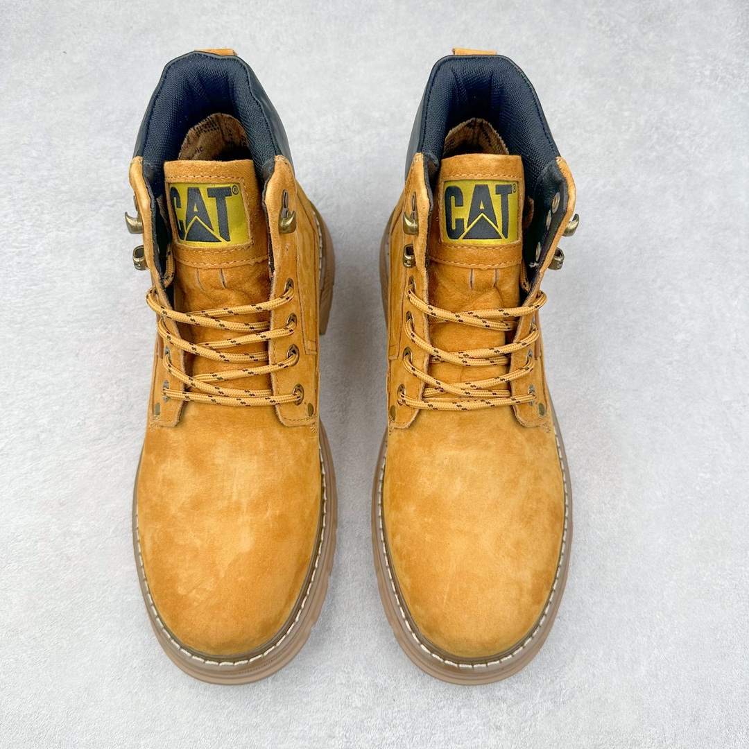 图片[2]-＃特价福利 CAT卡特 硬汉推土机品牌经典百搭户外休闲大黄靴系列 广东大厂品质 24ss秋冬新款 常年主打 时尚潮流搭配 面料釆用意大利进口磨砂牛皮 全鞋真牛皮材料 大底到五金都是代工厂原材料制作 好货不杀猪 首单质量严格把控 全套官网统一包装 今年冬季防寒户外专用 日常随意搭配 型男必备 尺码：38 39 40 41 42 43 44 (偏大一码)-选品中心