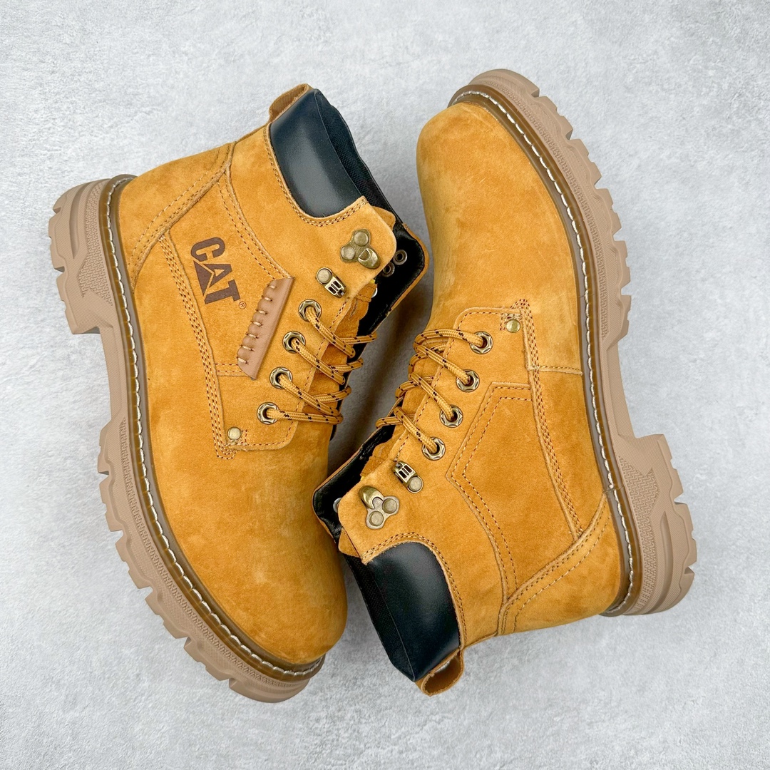 图片[3]-＃特价福利 CAT卡特 硬汉推土机品牌经典百搭户外休闲大黄靴系列 广东大厂品质 24ss秋冬新款 常年主打 时尚潮流搭配 面料釆用意大利进口磨砂牛皮 全鞋真牛皮材料 大底到五金都是代工厂原材料制作 好货不杀猪 首单质量严格把控 全套官网统一包装 今年冬季防寒户外专用 日常随意搭配 型男必备 尺码：38 39 40 41 42 43 44 (偏大一码)-选品中心