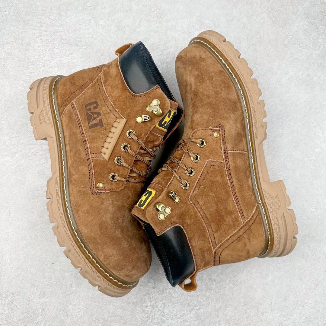 图片[3]-＃特价福利 CAT卡特 硬汉推土机品牌经典百搭户外休闲大黄靴系列 广东大厂品质 24ss秋冬新款 常年主打 时尚潮流搭配 面料釆用意大利进口磨砂牛皮 全鞋真牛皮材料 大底到五金都是代工厂原材料制作 好货不杀猪 首单质量严格把控 全套官网统一包装 今年冬季防寒户外专用 日常随意搭配 型男必备 尺码：38 39 40 41 42 43 44 (偏大一码)-选品中心