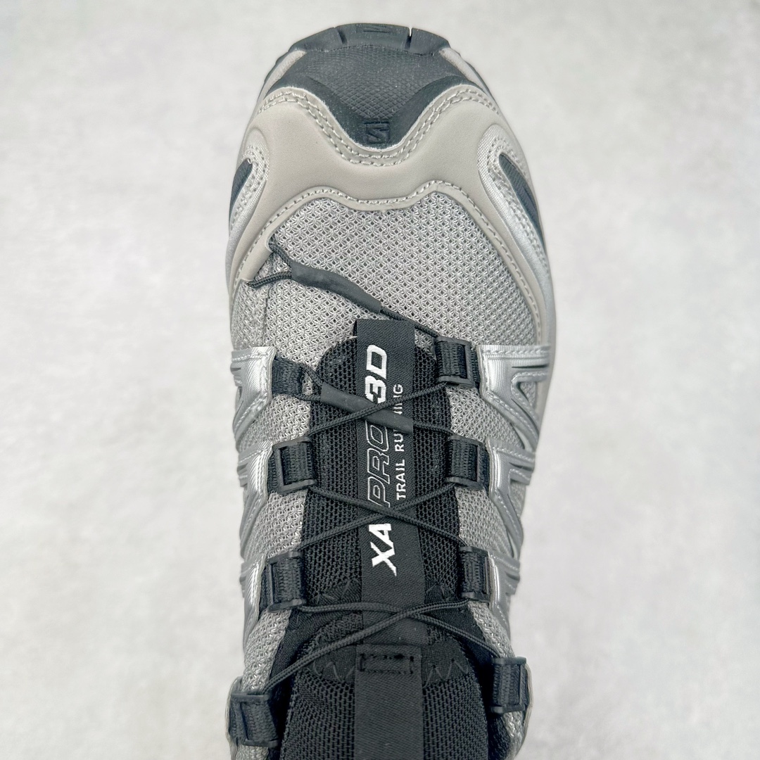 图片[4]-SALOMON XA Pro 3D ADV 萨洛蒙潮流越野机能户外功能鞋 纯原外贸平台特供订单 耗时半年巨作 全套原纸板楦头开发 原厂特供网布配套加持 确保原汁原味 完美呈现版型 原档数据独家私模五层组合大底 原装Ortholite轻量化鞋垫 中底布带钢印编号 原厂TPU锁扣 进口港宝加持 后跟自然饱满 还原公司包裹性 鞋面采用SENSIFT贴合技术 全方位贴合包裹脚型 鞋跟部鞋底牵引设计 提供强大的抓地性能 更适应野外崎岖不平的道路 其3D ADVANCED CHASSIS底盘 材料轻量大化 钉齿设计更具稳定性 防护性 鞋底易磨损区运用CONTAGRIP高耐磨材料 应对城市硬质路面长距离跑考验 尺码：36 36.5 37.5 38 38.5 39 40 40.5 41 42 42.5 43 44 44.5 45 46.5-选品中心