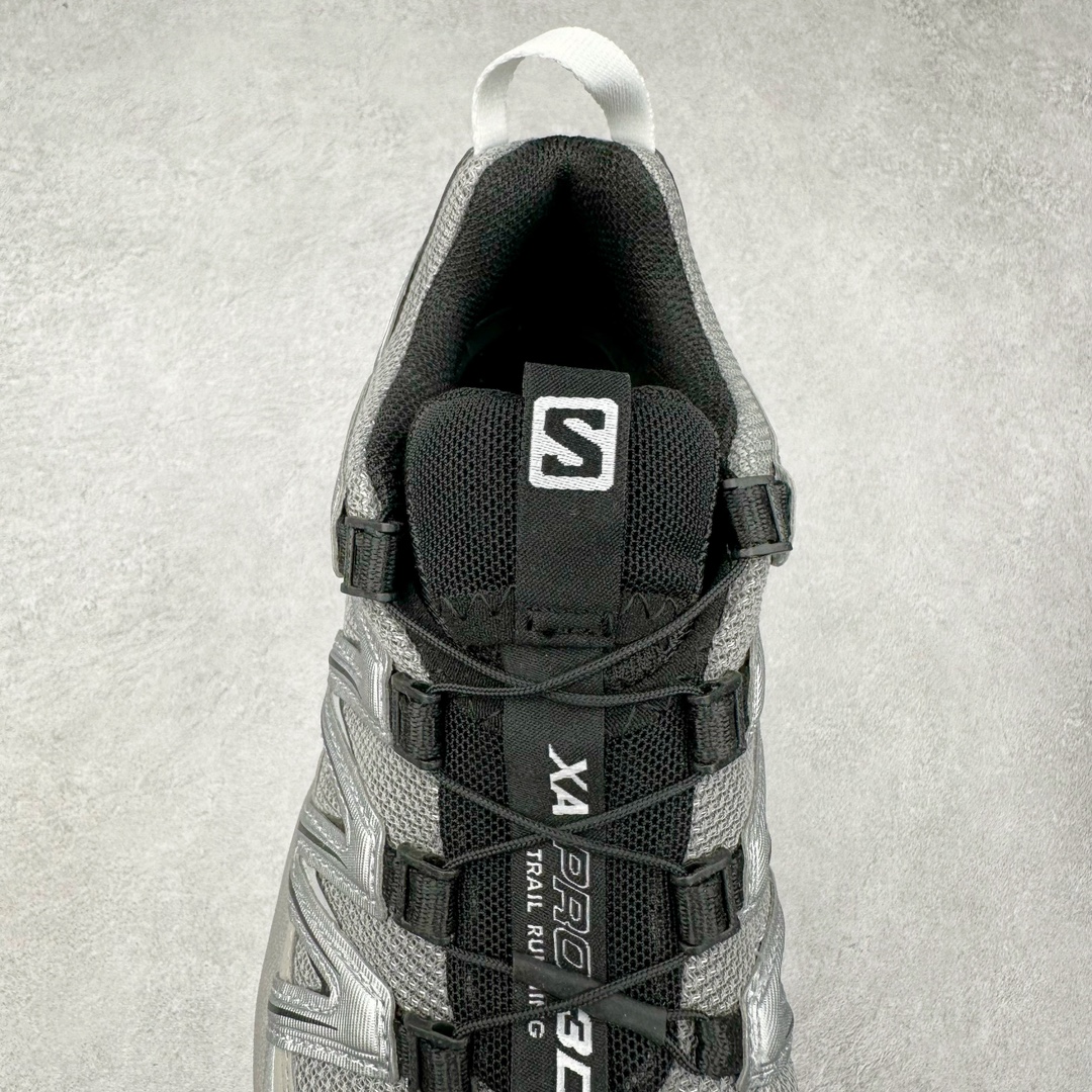 图片[5]-SALOMON XA Pro 3D ADV 萨洛蒙潮流越野机能户外功能鞋 纯原外贸平台特供订单 耗时半年巨作 全套原纸板楦头开发 原厂特供网布配套加持 确保原汁原味 完美呈现版型 原档数据独家私模五层组合大底 原装Ortholite轻量化鞋垫 中底布带钢印编号 原厂TPU锁扣 进口港宝加持 后跟自然饱满 还原公司包裹性 鞋面采用SENSIFT贴合技术 全方位贴合包裹脚型 鞋跟部鞋底牵引设计 提供强大的抓地性能 更适应野外崎岖不平的道路 其3D ADVANCED CHASSIS底盘 材料轻量大化 钉齿设计更具稳定性 防护性 鞋底易磨损区运用CONTAGRIP高耐磨材料 应对城市硬质路面长距离跑考验 尺码：36 36.5 37.5 38 38.5 39 40 40.5 41 42 42.5 43 44 44.5 45 46.5-选品中心