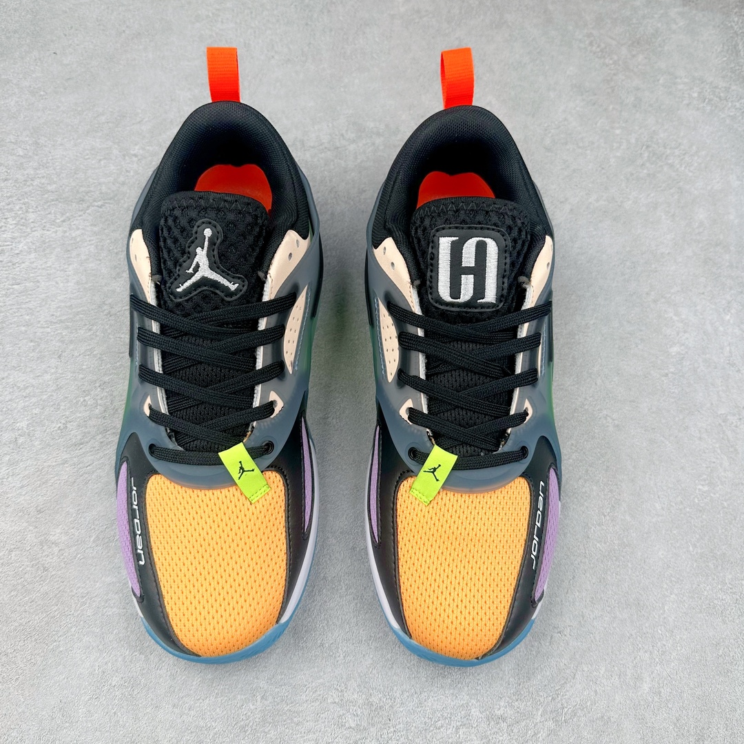图片[2]-Jordan Heir 1.0 继承者一代 减震防滑耐磨 低帮 篮球鞋 黄蓝紫 FZ2471-018 尺码：36 36.5 37.5 38 38.5 39 40 40.5 41 42 42.5 43 44 44.5 45 46-选品中心