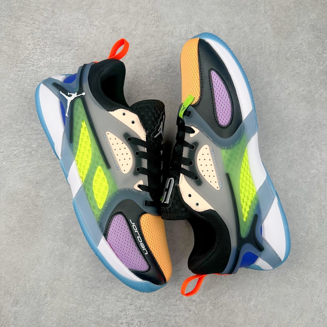 图片[3]-Jordan Heir 1.0 继承者一代 减震防滑耐磨 低帮 篮球鞋 黄蓝紫 FZ2471-018 尺码：36 36.5 37.5 38 38.5 39 40 40.5 41 42 42.5 43 44 44.5 45 46-选品中心