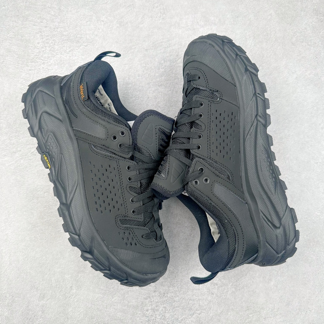 图片[3]-＃C版 HOKA ONE ONE Tor Ultra Low Gore-Tex 托亚系列增强版低帮厚底轻量坦克户外登山运动鞋 HOKA ONE ONE 在去年异军突起，成为街头时尚圈中的新宠儿，品牌与时尚品牌 Engineered Garments 合作打造的联名 Tor Ultra Low 鞋款，更是设计与话题兼备的重磅之作，而本月 Hoka One One 又为这双超人气之作释出深蓝色、军绿色与黑色三款普通版配色。设计上依旧采用了具备透气性能的 eVent 物料制做鞋身，更搭配 Vibram 大底保留户外血脉，即使少了 Engineered Garments 的联名加持依旧十分出彩。尺码：36 36.5 37.5 38 38.5 39 40 40.5 41 42 42.5 43 44 44.5 45-选品中心
