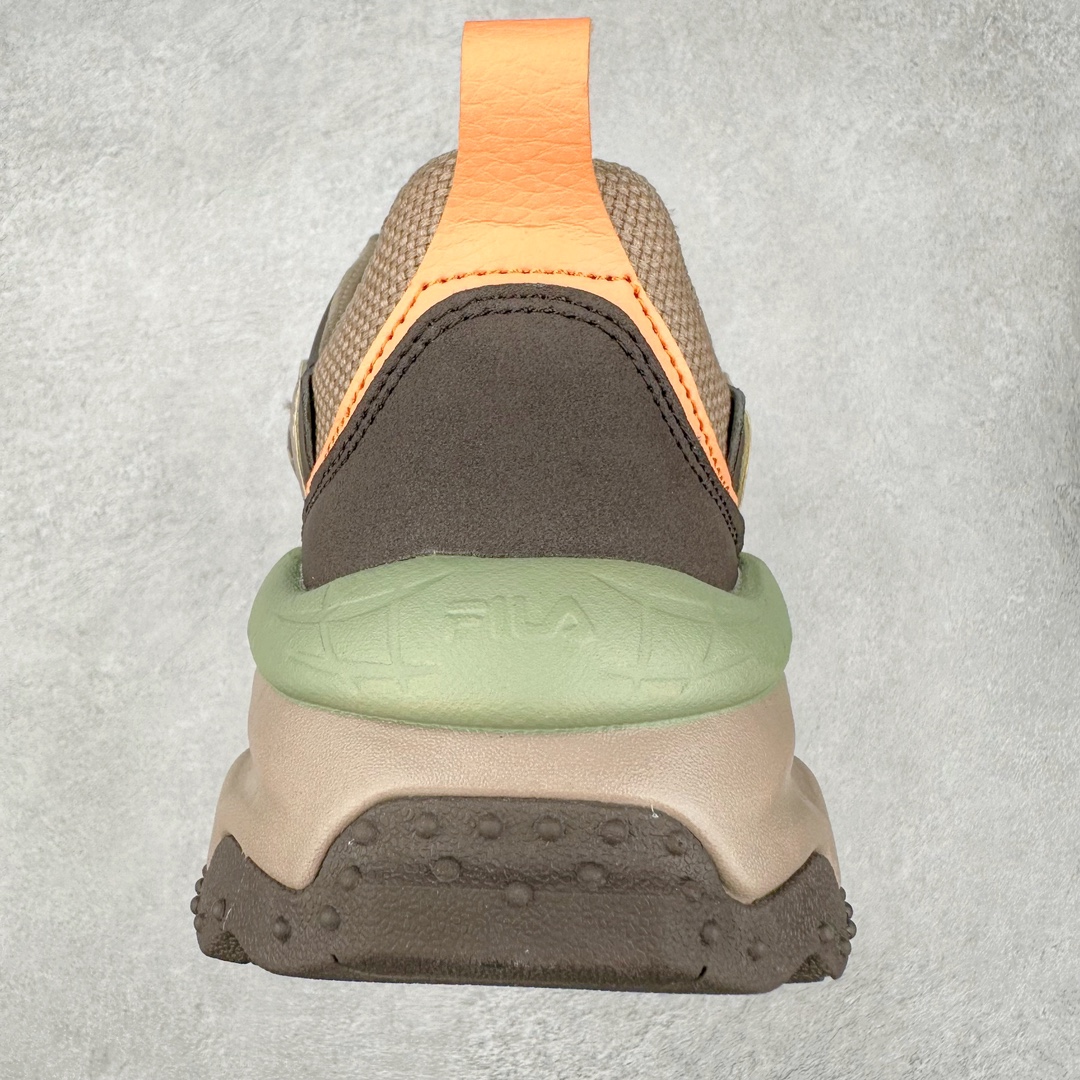 图片[8]-斐乐FILA FUSION QD96 熔岩系列老爹风增高复古中性休闲运动慢跑鞋 #原楦原纸版数据开发#采用纤维皮革饰片拼接透气网布材质#独立发泡EVA中底+耐磨橡胶外底，明显增高4.5CM 尺码：36 36.5 37.5 38 38.5 39 40-选品中心