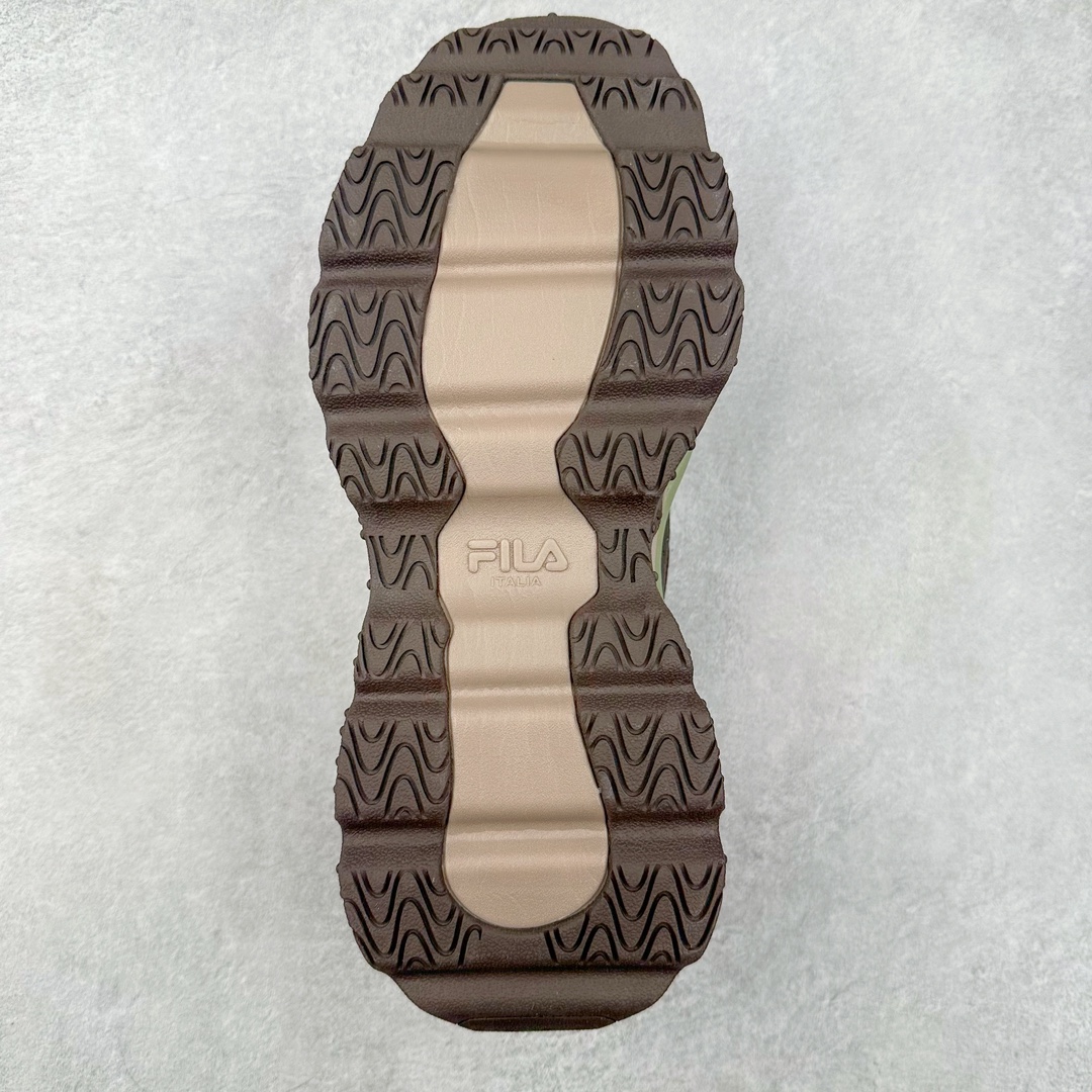 图片[9]-斐乐FILA FUSION QD96 熔岩系列老爹风增高复古中性休闲运动慢跑鞋 #原楦原纸版数据开发#采用纤维皮革饰片拼接透气网布材质#独立发泡EVA中底+耐磨橡胶外底，明显增高4.5CM 尺码：36 36.5 37.5 38 38.5 39 40-选品中心