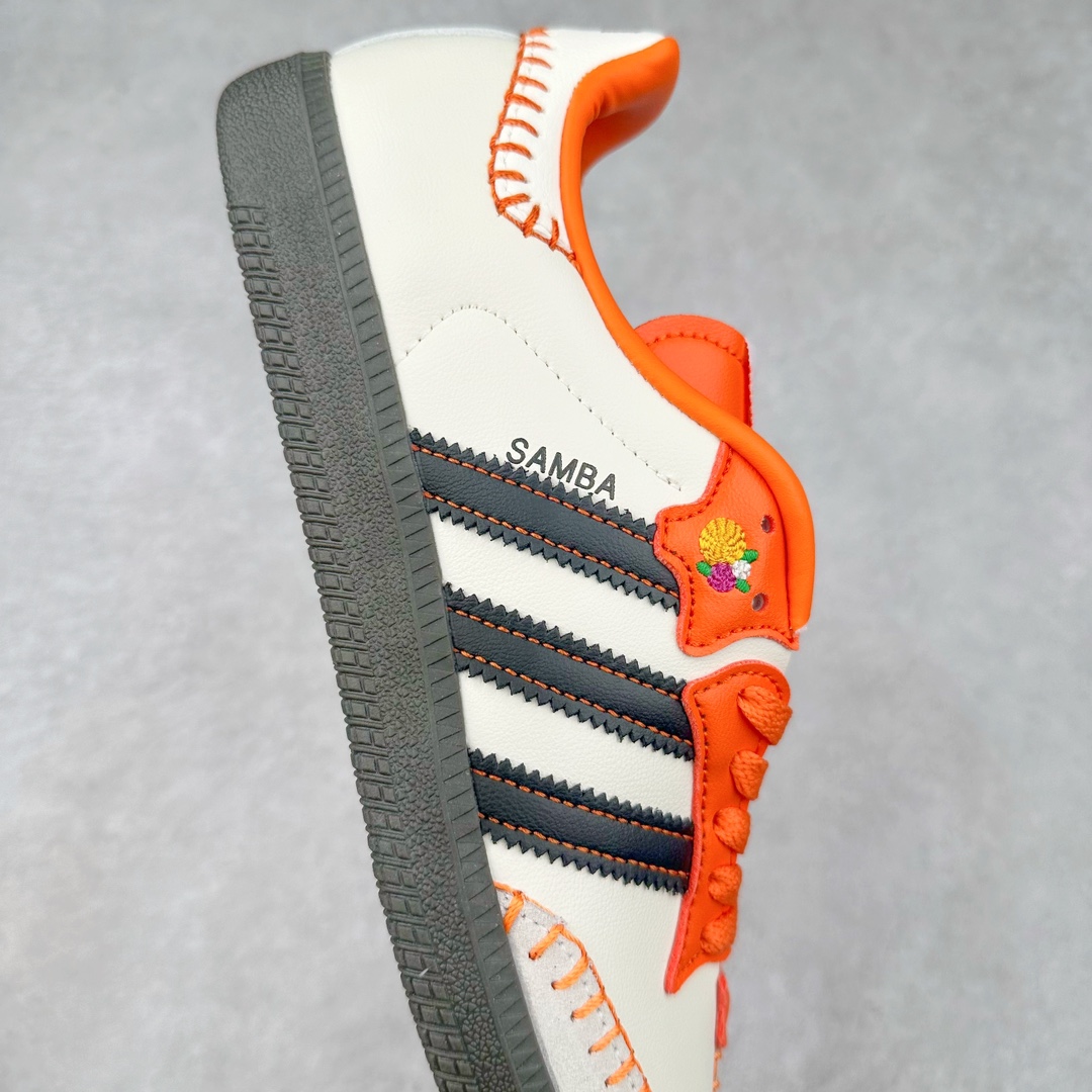 图片[6]-AD Original Samba OG 复古经典轻便板鞋 JI3935 这款桑巴鞋展示了高质量的工艺 带有装饰的超锁缝制和无缝的手感 柔软、柔软的皮革造型和标志性的3条纹完成了精致的外观 正规合身鞋带 鞋面上有绒面鞋垫 橡胶鞋底 享受正畸套筒软感 自50年代首次亮相以来就一直在赢得粉丝的青睐 尺码：36 36.5 37.5 38 38.5 39 40 40.5 41 42 42.5 43 44 44.5 45-选品中心
