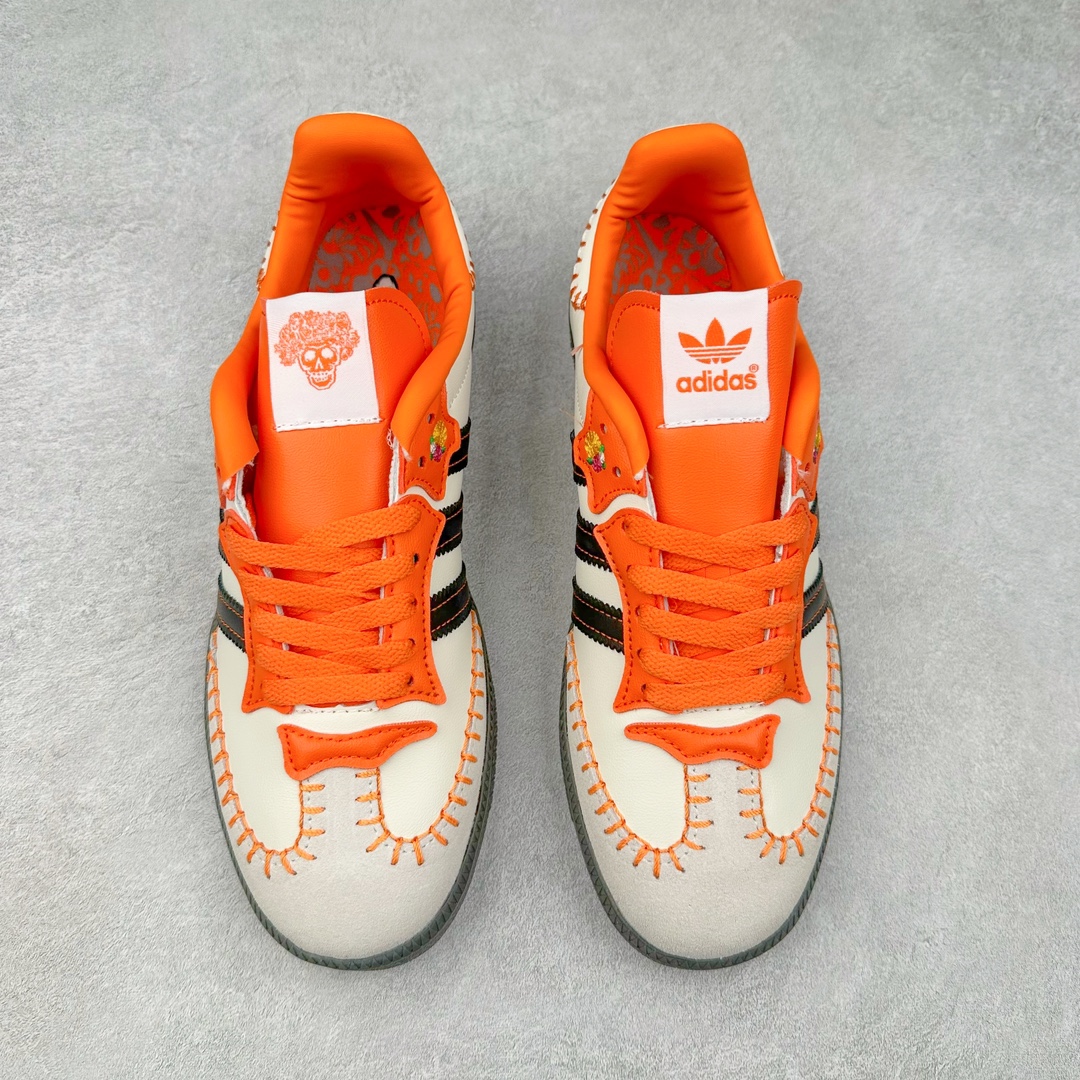 图片[2]-AD Original Samba OG 复古经典轻便板鞋 JI3935 这款桑巴鞋展示了高质量的工艺 带有装饰的超锁缝制和无缝的手感 柔软、柔软的皮革造型和标志性的3条纹完成了精致的外观 正规合身鞋带 鞋面上有绒面鞋垫 橡胶鞋底 享受正畸套筒软感 自50年代首次亮相以来就一直在赢得粉丝的青睐 尺码：36 36.5 37.5 38 38.5 39 40 40.5 41 42 42.5 43 44 44.5 45-选品中心