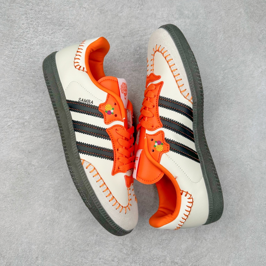 图片[3]-AD Original Samba OG 复古经典轻便板鞋 JI3935 这款桑巴鞋展示了高质量的工艺 带有装饰的超锁缝制和无缝的手感 柔软、柔软的皮革造型和标志性的3条纹完成了精致的外观 正规合身鞋带 鞋面上有绒面鞋垫 橡胶鞋底 享受正畸套筒软感 自50年代首次亮相以来就一直在赢得粉丝的青睐 尺码：36 36.5 37.5 38 38.5 39 40 40.5 41 42 42.5 43 44 44.5 45-选品中心