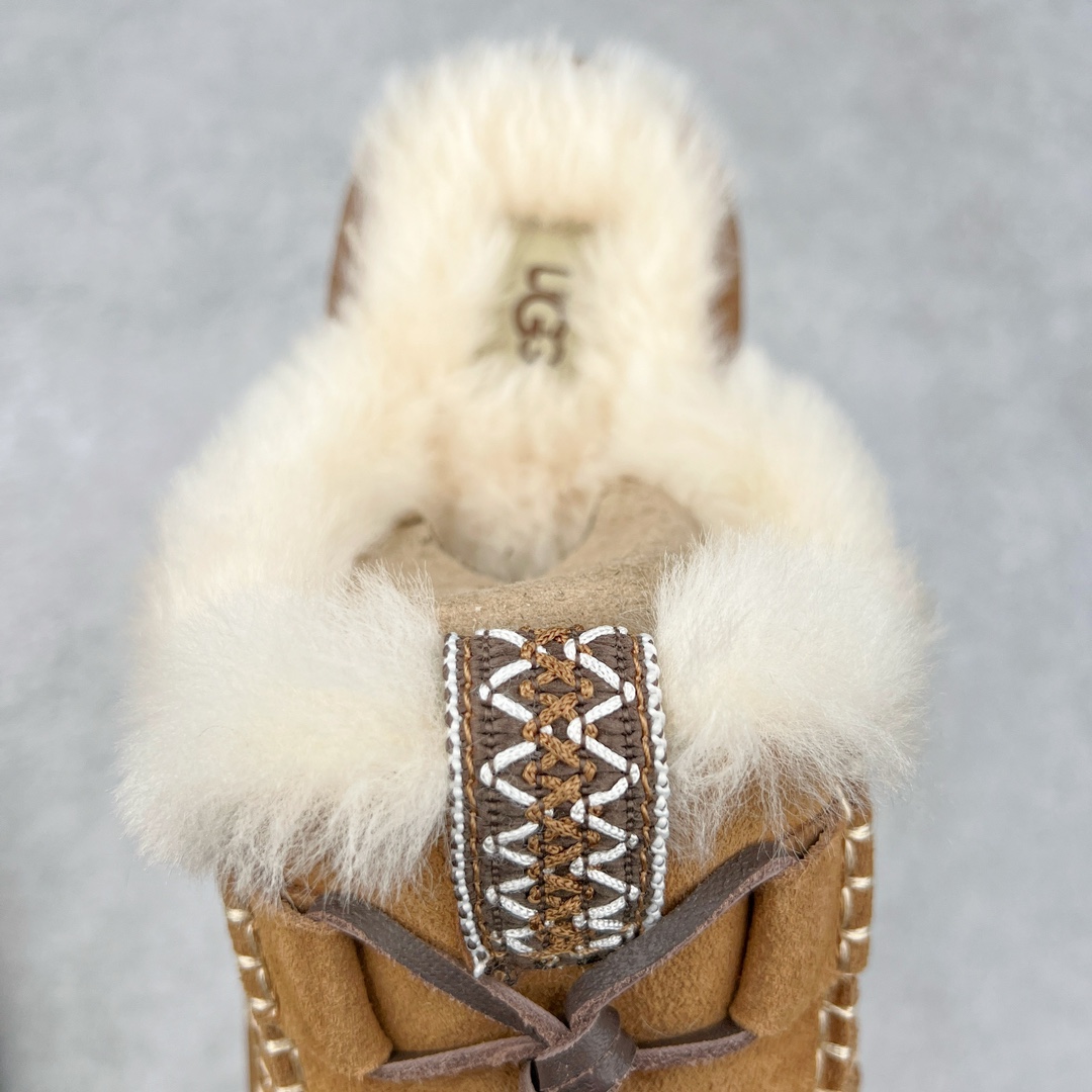 图片[5]-＃K版 UGG 8260经典秋冬羊皮毛一体雪地靴 私人订单价格匠心定位 桑坡八年大厂直供 拒绝高利润 区别杀猪版本 隆丰A级澳洲进口羊皮毛一体 完全遵循ZP工艺流程 代工厂原厂版师 秉承无原鞋不开发选择 注重每一处细节 市面最正版型 TREADLITE\\\”轻翼\\\”科技外底 轻便/耐用/柔韧/桩型【售后郑重承诺】一个月内若出现重大脱胶/断底等质量问题 直接为您换新 翻毛皮鞋面 细腻亲肤再生聚酯纤维滚边 舒适易打理 保暖性佳 UGG plush™ 里衬和内底 茸软亲肤 舒适暖足 经典鞋型搭配轻盈厚底 稳稳拿捏秋冬出街时髦造型 Treadlite by UGG 轻翼大底 轻盈缓震 为双足减负 舒适轻便 助你轻松畅玩整天 尺码：35 36 37 38 39 40-选品中心