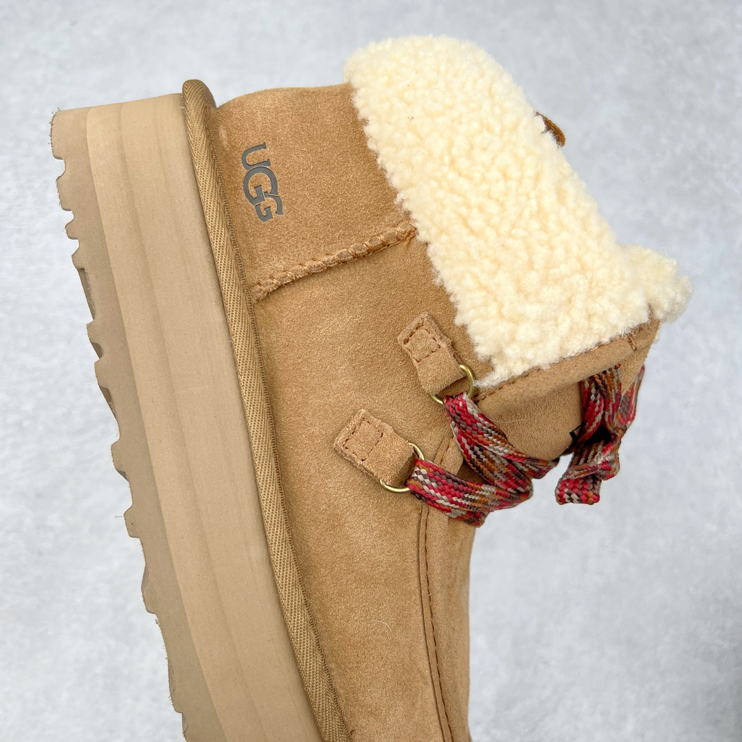 图片[6]-＃K版 UGG 3954经典秋冬羊皮毛一体雪地靴 私人订单价格匠心定位 桑坡八年大厂直供 拒绝高利润 区别杀猪版本 隆丰A级澳洲进口羊皮毛一体 完全遵循ZP工艺流程 代工厂原厂版师 秉承无原鞋不开发选择 注重每一处细节 市面最正版型 TREADLITE\\\”轻翼\\\”科技外底 轻便/耐用/柔韧/桩型【售后郑重承诺】一个月内若出现重大脱胶/断底等质量问题 直接为您换新 翻毛皮鞋面 细腻亲肤再生聚酯纤维滚边 舒适易打理 保暖性佳 UGG plush™ 里衬和内底 茸软亲肤 舒适暖足 经典鞋型搭配轻盈厚底 稳稳拿捏秋冬出街时髦造型 Treadlite by UGG 轻翼大底 轻盈缓震 为双足减负 舒适轻便 助你轻松畅玩整天 尺码：35 36 37 38 39 40-选品中心