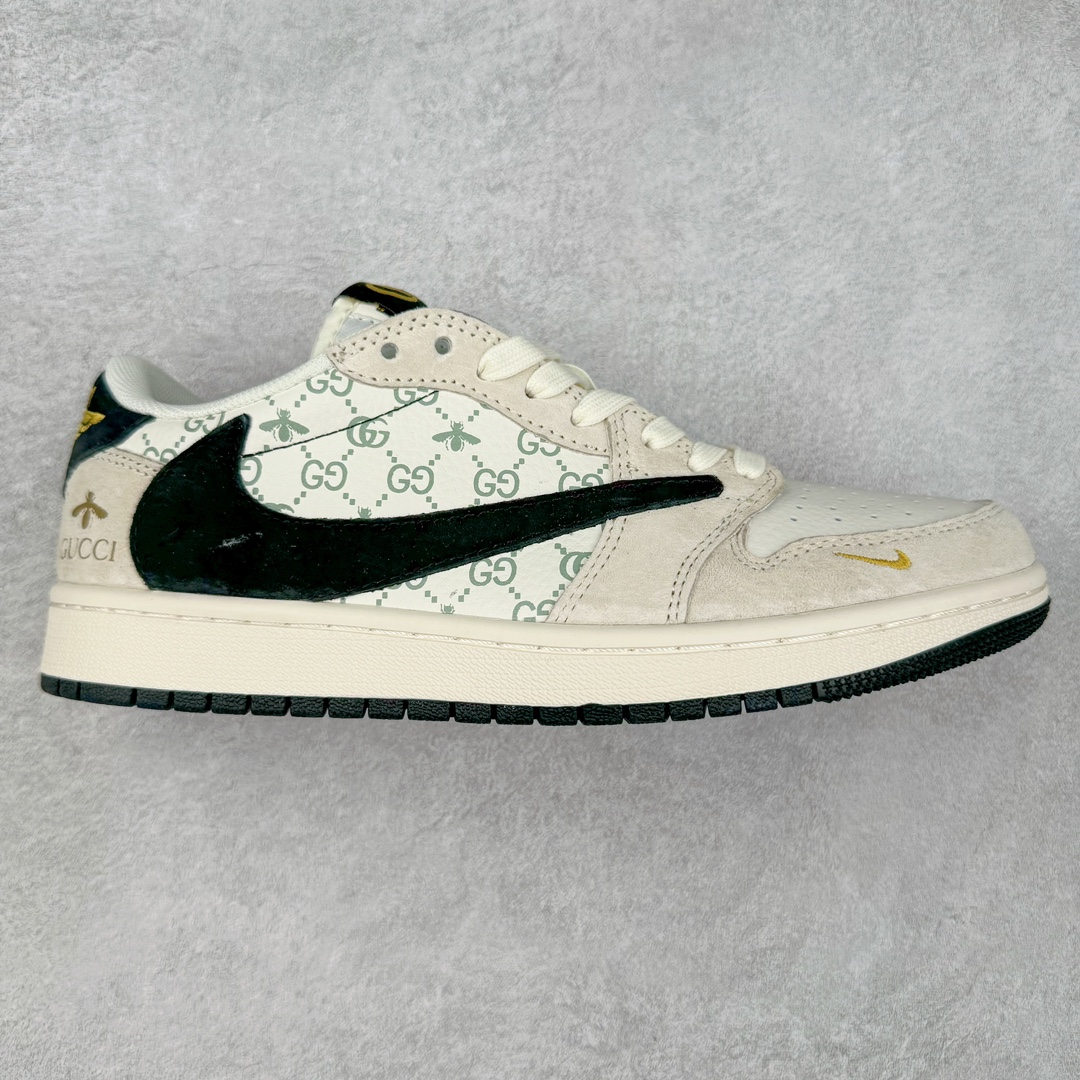 TS x Air Jordan AJ1 Low 倒钩低帮联名定制配色 SJ2068-116 原厂内置气垫魔块 A模大底 头层小牛皮 鞋舌AJ原厂专用牛津布+AJ专用反口珍珠布+原厂无杂质高弹内里海棉+特殊封边弹力鞋带 尺码:36 36.5 37.5 38 38.5 39 40 40.5 41 42 42.5 43 44 44.5 45 46 47.5-选品中心