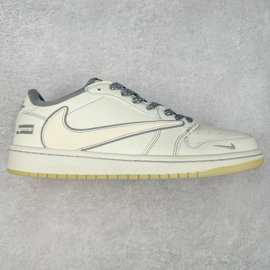 TS x Air Jordan AJ1 Low 倒钩低帮联名定制配色 CH6336-011 原厂内置气垫魔块 A模大底 头层小牛皮 鞋舌AJ原厂专用牛津布+AJ专用反口珍珠布+原厂无杂质高弹内里海棉+特殊封边弹力鞋带 尺码：36 36.5 37.5 38 38.5 39 40 40.5 41 42 42.5 43 44 44.5 45 46 47.5-选品中心