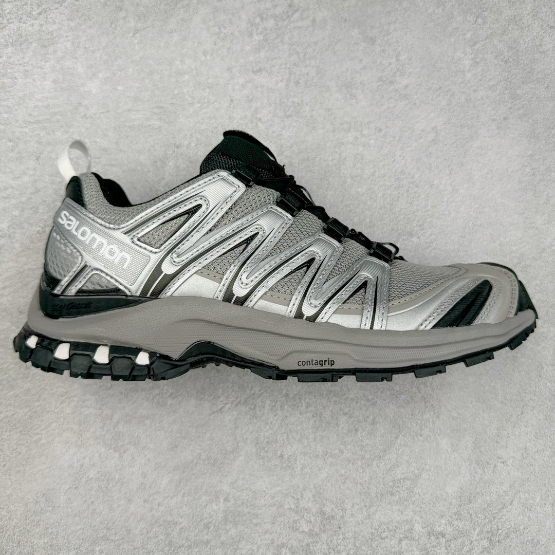 SALOMON XA Pro 3D ADV 萨洛蒙潮流越野机能户外功能鞋 纯原外贸平台特供订单 耗时半年巨作 全套原纸板楦头开发 原厂特供网布配套加持 确保原汁原味 完美呈现版型 原档数据独家私模五层组合大底 原装Ortholite轻量化鞋垫 中底布带钢印编号 原厂TPU锁扣 进口港宝加持 后跟自然饱满 还原公司包裹性 鞋面采用SENSIFT贴合技术 全方位贴合包裹脚型 鞋跟部鞋底牵引设计 提供强大的抓地性能 更适应野外崎岖不平的道路 其3D ADVANCED CHASSIS底盘 材料轻量大化 钉齿设计更具稳定性 防护性 鞋底易磨损区运用CONTAGRIP高耐磨材料 应对城市硬质路面长距离跑考验 尺码：36 36.5 37.5 38 38.5 39 40 40.5 41 42 42.5 43 44 44.5 45 46.5-选品中心