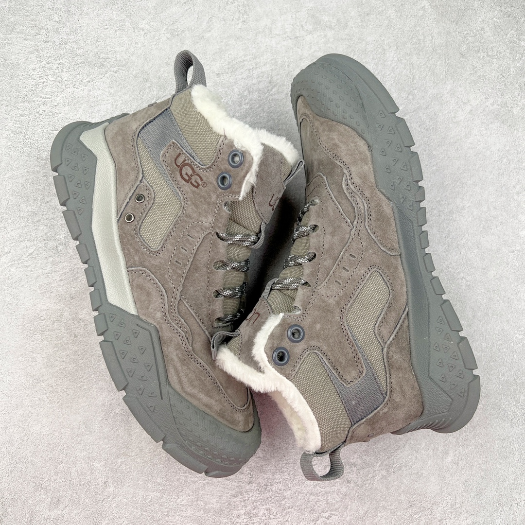 图片[3]-UGG 2024秋冬新品 秋冬必备（内里加绒保暖🔥）时尚休闲马丁靴雪地靴系列 #代购专供品质 面料采用进口头层牛皮材质 鞋内里采用🔥毛茸一体内里保暖锁热。外置防滑橡胶大底 系带设计 穿脱十分方便 采用TPU模压定型真皮鞋面材质#科技外底防滑,耐磨性和良好的弹性！美国轻奢品牌【UGG】 Tasman Weather Hybrid 塔斯曼混合系列户外中帮休闲马丁靴雪地靴 尺码：39-44-选品中心