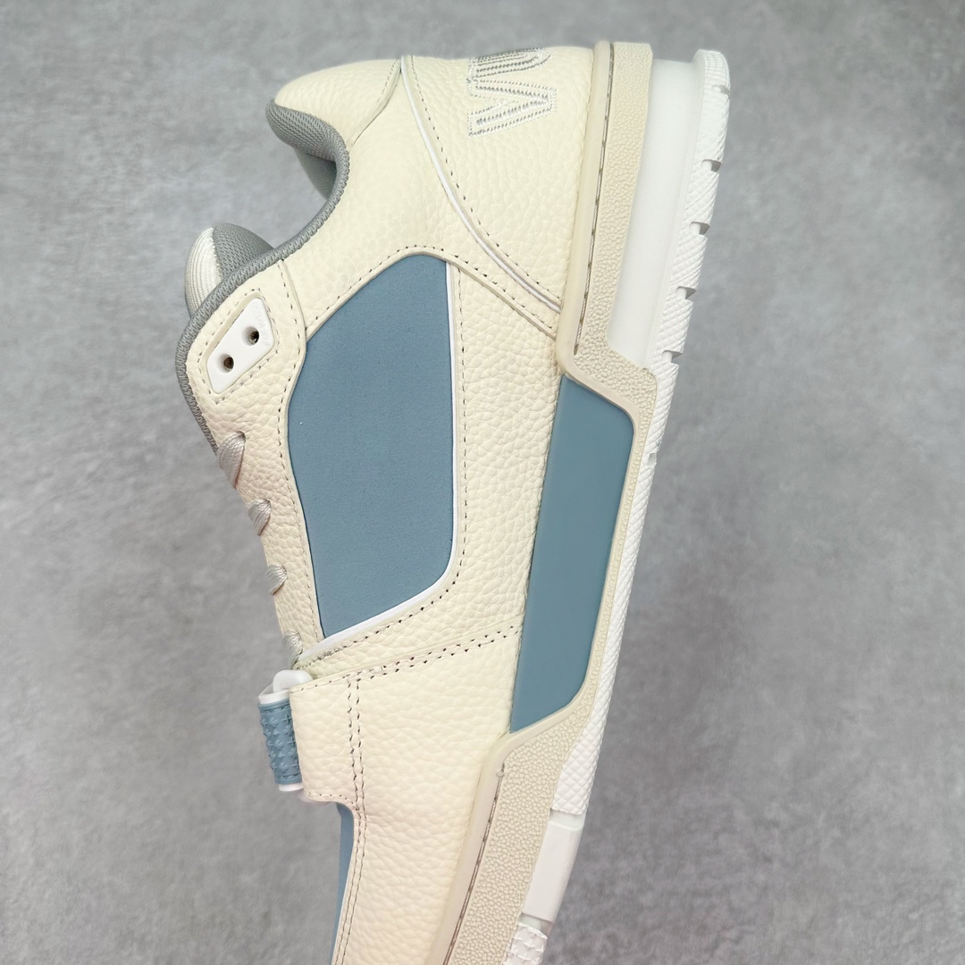 图片[7]-Louis Vuitton Trainer lv时装走秀运动鞋 高尔夫系列 全网最全配色更新最快 最成熟的做工稳定的品控 完美鞋型超高的清洁度 零毛边线头瑕疵 全套原楦原纸版原鞋开模 全网最具灵魂的版型 正确原装黄色鞋盒 正确中底印花 鞋面印花3D高频深度立体 全鞋电脑针车 紧密相连 针距密度一致 环保乳胶注塑鞋垫 厚度脚感还原原版 皮面裁剪部位 统一油边封口工艺 原装橡胶大底含胶量大底组合零偏差 专柜全套包装 防尘袋 说明书 质保卡 男女鞋 尺码：35 36 37 38 39 40 41 42 43 44 45-选品中心