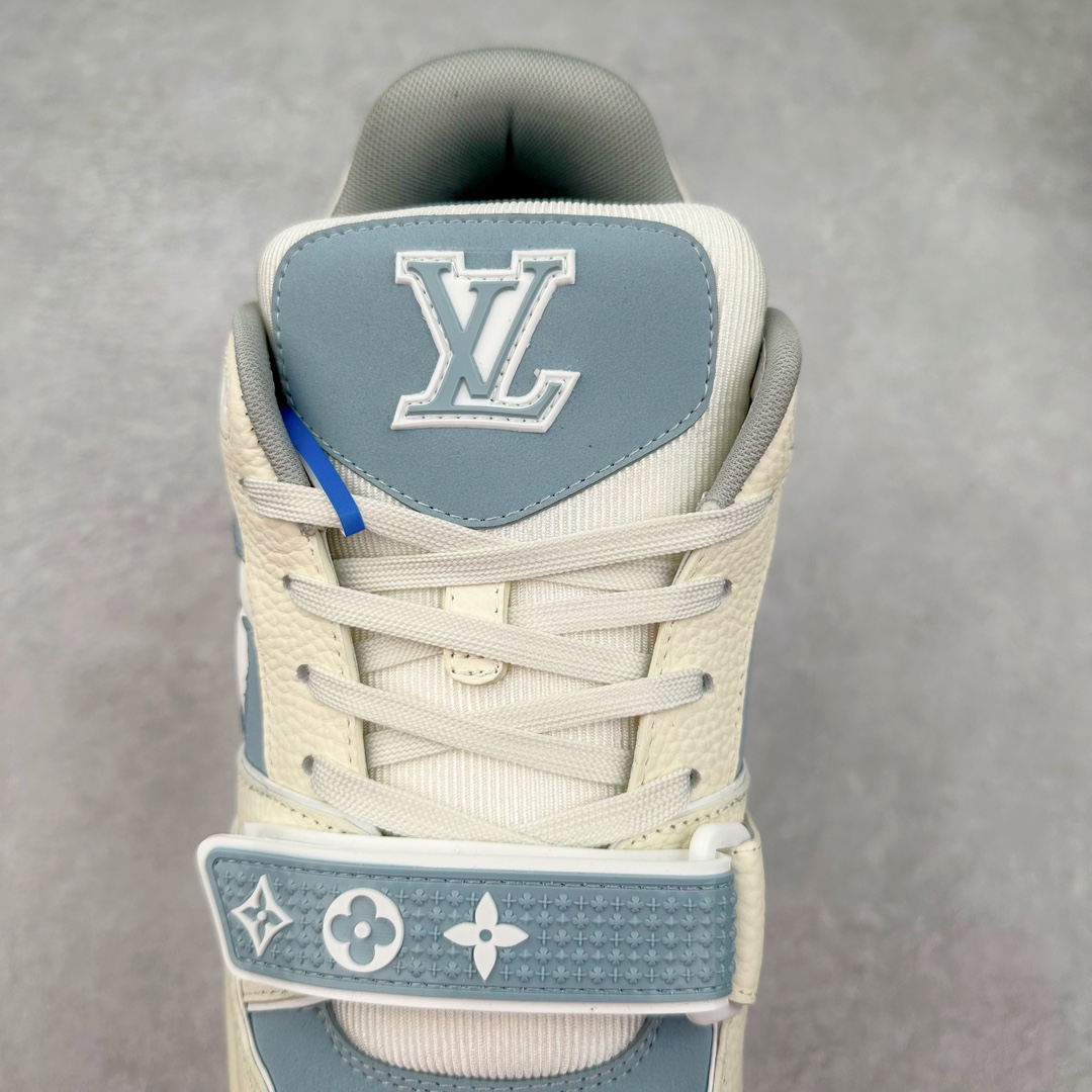 图片[5]-Louis Vuitton Trainer lv时装走秀运动鞋 高尔夫系列 全网最全配色更新最快 最成熟的做工稳定的品控 完美鞋型超高的清洁度 零毛边线头瑕疵 全套原楦原纸版原鞋开模 全网最具灵魂的版型 正确原装黄色鞋盒 正确中底印花 鞋面印花3D高频深度立体 全鞋电脑针车 紧密相连 针距密度一致 环保乳胶注塑鞋垫 厚度脚感还原原版 皮面裁剪部位 统一油边封口工艺 原装橡胶大底含胶量大底组合零偏差 专柜全套包装 防尘袋 说明书 质保卡 男女鞋 尺码：35 36 37 38 39 40 41 42 43 44 45-选品中心
