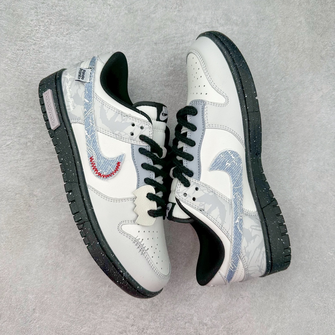 图片[3]-NK Dunk Low 定制配色 DD1391-100 大厂出品 极力推荐 原装头层材料 独家版型蒸餾加工帶來的是更好的视觉和脚感体验大厂纯原品质出货 清洁度 电绣工艺 皮料切割干净无任何毛边 细节完美 尺码：36 36.5 37.5 38 38.5 39 40 40.5 41 42 42.5 43 44 44.5 45 46 47.5-选品中心