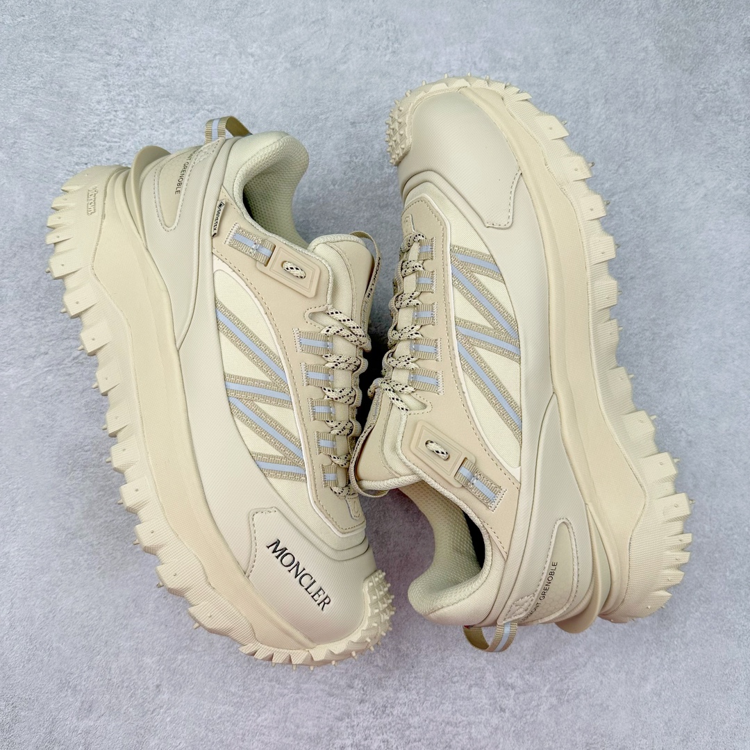 图片[3]-Moncler Trailgrip Gore-Tex 蒙口越野旅行系列低帮厚底轻量户外登山运动鞋 盟可睐MONCLER TRAILGRIP 鞋履新季系列 前卫设计碰撞实用科技 轻盈面料无惧炎热夏季 Trailgrip运动鞋作为盟可睐Moncler的秋冬新作横空出世 融蕴品牌山地基因 运用科技前沿技术 征服野外复杂地形 醒目的胎纹设计搭配弧形橡胶鞋头 确保经久耐穿 为山野探险与都市畅游提供高效防护 Trailgrip 2023春夏系列将在既有的实用性基础之上 推出全新配色 并采用更轻材质 尺码：35-46-选品中心
