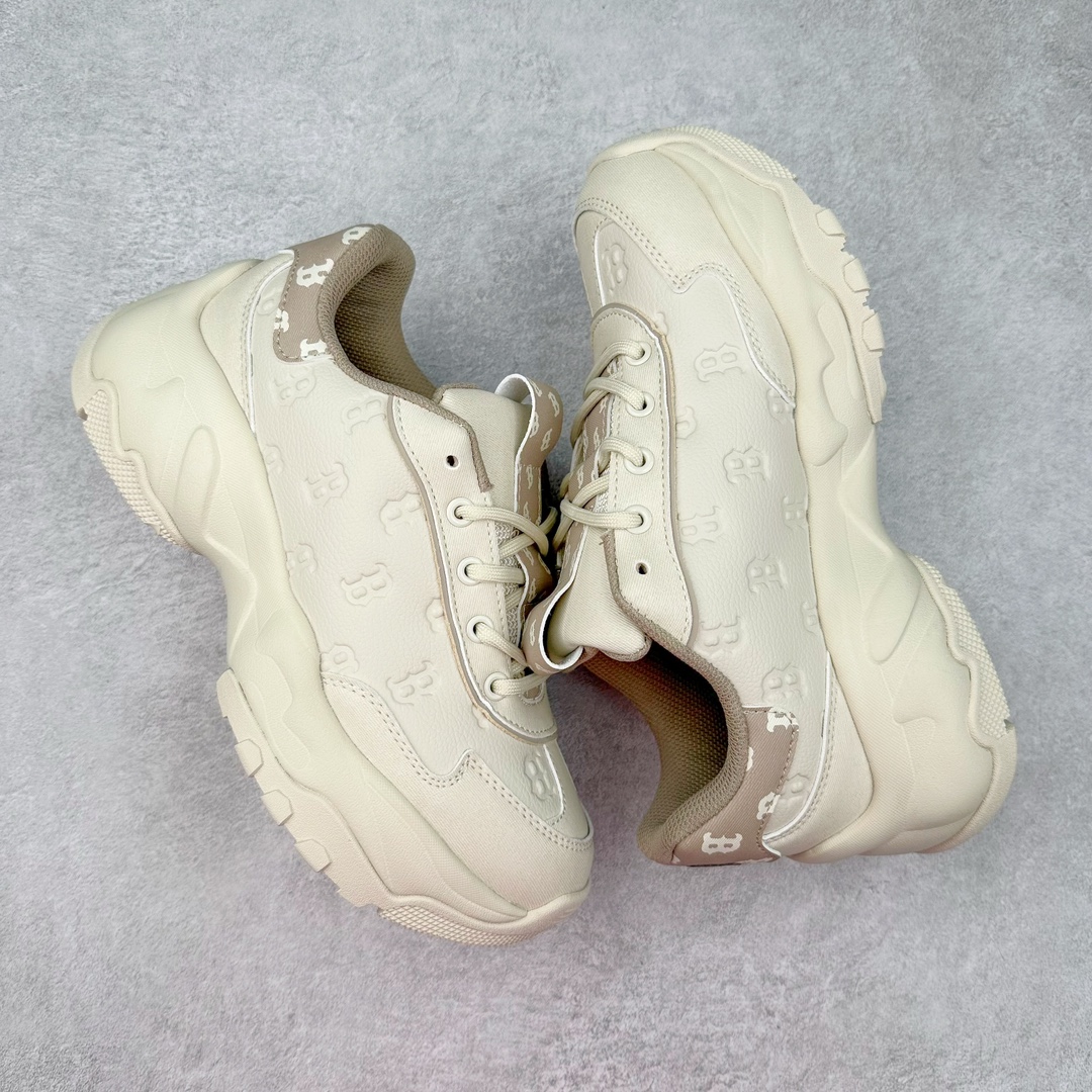 图片[3]-＃DT纯原 MLB Big Ball Chunky 复古印花老爹鞋系列低帮轻量增高厚底百搭休闲运动慢跑鞋 Korea韩国联名NY美国榄球纽约洋基队限定 目前可过轻松秒过各类鉴定 能操作的私聊 韩国代购专供 左脚内置NFC感应 区别市面贴纸假芯片 MLB专用菱形双针中底布 重点细节中底布带注胶孔 原厂NFC感应吊牌 支持鉴定 一个两位数 原盒原标 全套原楦原纸板原厂数据开发 中韩文保养标贴 绿色防霉片 平台代购专供 独家一比一RB+MD组合大底 高频后跟小人Logo精准对位立体饱满 正确网布加超迁鞋面 转印中底走线紧密 转印Logo工艺表层防刮不掉色 尺码：35 36 36.5 37.5 38 38.5 39 40 40.5 41 42 42.5 43 44 44.5 45-选品中心