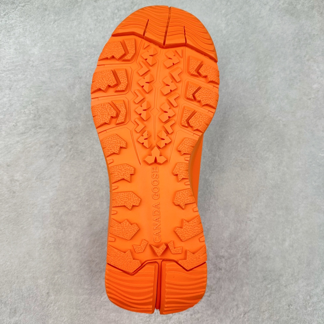 图片[9]-Canada Goose Glacier Trail 大鹅登山运动鞋 全新户外登山运动鞋 鞋身采用防水耐磨纤维革组合翻毛皮材质 中底增高加厚缓震PU组合防滑耐磨锯齿大底 提供超强的抓地力和防滑性能 正确大盒包装 内赠防尘袋一个 尺码：40-46（无半码）-选品中心