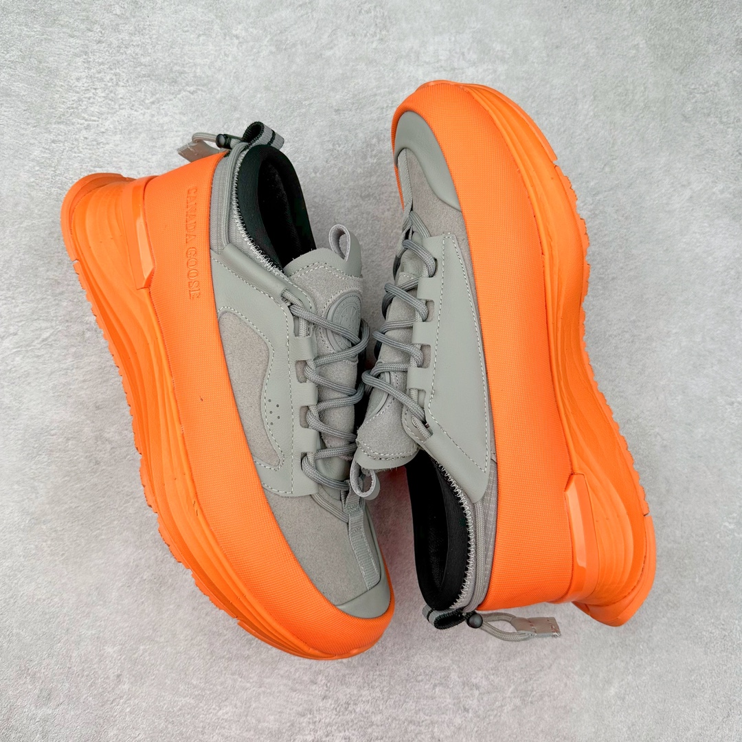 图片[3]-Canada Goose Glacier Trail 大鹅登山运动鞋 全新户外登山运动鞋 鞋身采用防水耐磨纤维革组合翻毛皮材质 中底增高加厚缓震PU组合防滑耐磨锯齿大底 提供超强的抓地力和防滑性能 正确大盒包装 内赠防尘袋一个 尺码：40-46（无半码）-选品中心