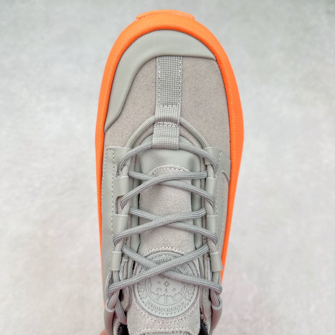 图片[4]-Canada Goose Glacier Trail 大鹅登山运动鞋 全新户外登山运动鞋 鞋身采用防水耐磨纤维革组合翻毛皮材质 中底增高加厚缓震PU组合防滑耐磨锯齿大底 提供超强的抓地力和防滑性能 正确大盒包装 内赠防尘袋一个 尺码：40-46（无半码）-选品中心