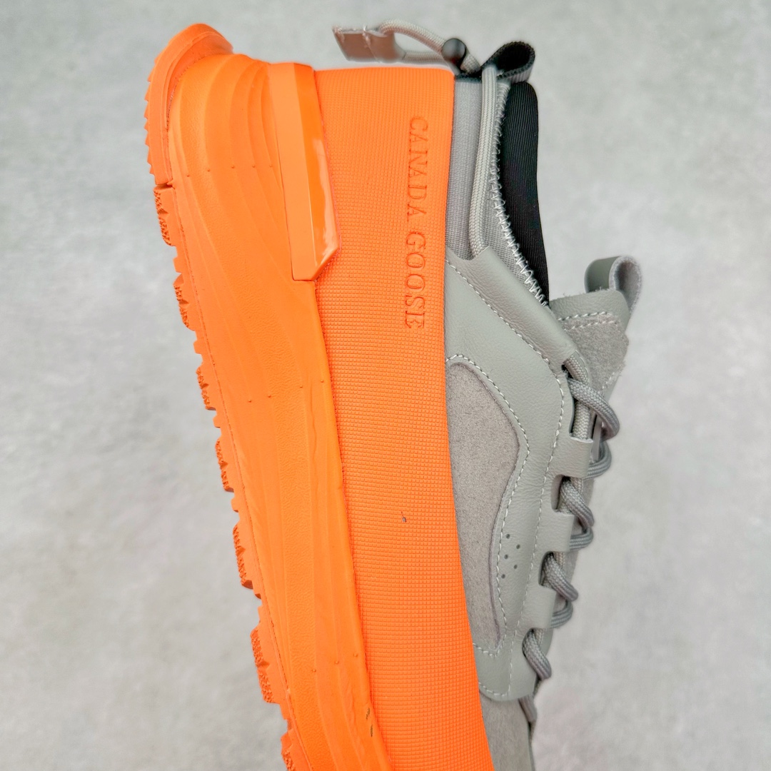 图片[6]-Canada Goose Glacier Trail 大鹅登山运动鞋 全新户外登山运动鞋 鞋身采用防水耐磨纤维革组合翻毛皮材质 中底增高加厚缓震PU组合防滑耐磨锯齿大底 提供超强的抓地力和防滑性能 正确大盒包装 内赠防尘袋一个 尺码：40-46（无半码）-选品中心