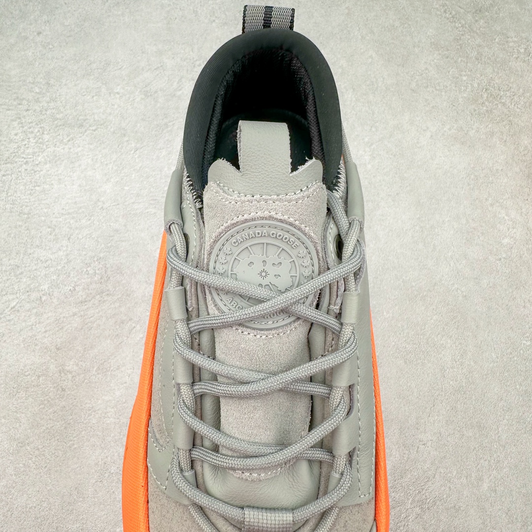 图片[5]-Canada Goose Glacier Trail 大鹅登山运动鞋 全新户外登山运动鞋 鞋身采用防水耐磨纤维革组合翻毛皮材质 中底增高加厚缓震PU组合防滑耐磨锯齿大底 提供超强的抓地力和防滑性能 正确大盒包装 内赠防尘袋一个 尺码：40-46（无半码）-选品中心