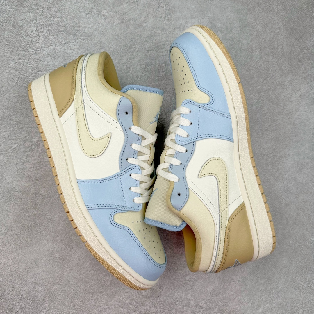 图片[3]-＃DT纯原 Air Jordan AJ1 Low 低帮 米白棕 HQ4186-111 终端优势供应 市面中低帮最具代表性版本没有之一 口碑大厂出品 品控大底版型不断改良更新 全套原纸板楦头开发 确保原汁原味 完美呈现版型 完美零毛边处理 原厂内置全掌气垫 价格定位良心 平台专用代工流水线出品 一眼公司既视感 拿到手的一瞬间就与众不同 碾压市面所有版本 全部原鞋开发 每一个配色都会采购原鞋确认细节 打破市面看图做货无好货之说 尺码：35.5 36 36.5 37.5 38 38.5 39 40 40.5 41 42 42.5 43 44 44.5 45 46-选品中心