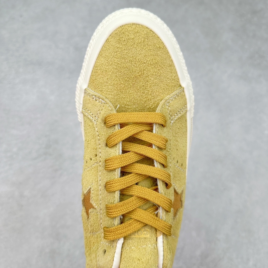 图片[4]-Converse One Star Pro 黄色 匡威木村一星复古休闲滑板鞋 经典鞋型提供舒适穿着感受 低调不浮夸 简约设计 时尚百搭 官网主推款 ins潮人时髦单品 货号：A04158C 尺码：35-44（36.5 37.5 39.5 41.5 42.5）-选品中心