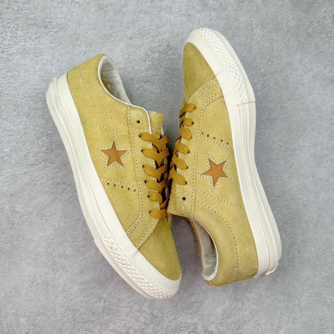 图片[3]-Converse One Star Pro 黄色 匡威木村一星复古休闲滑板鞋 经典鞋型提供舒适穿着感受 低调不浮夸 简约设计 时尚百搭 官网主推款 ins潮人时髦单品 货号：A04158C 尺码：35-44（36.5 37.5 39.5 41.5 42.5）-选品中心