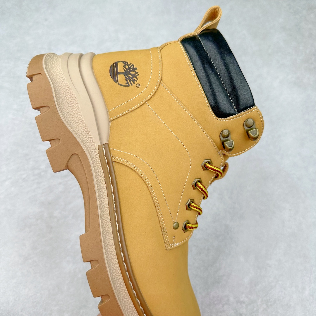 图片[6]-Timberland添柏岚/天伯伦户外高帮休闲大黄靴系列 #广东大厂品质 冬季防寒户外专用 日常随意搭配 原盒原包装 #24ss新款 时尚潮流搭配 面料采用意大利🇮🇹顶级磨砂细纹牛皮 搭配防臭防腐真皮乳胶鞋垫 大底到五金都是代工厂原材料制作 同原版固特异永不开胶工艺 好货不杀猪 首单质量严格把控 全网独家首发 品质毋庸置疑 全套官网统一包装 给您完美的穿着体验 质量考究耐穿 型男必备 专治不帅 高品质脚感一流 尺码：38 39 40 41 42 43 44（皮鞋码）-选品中心