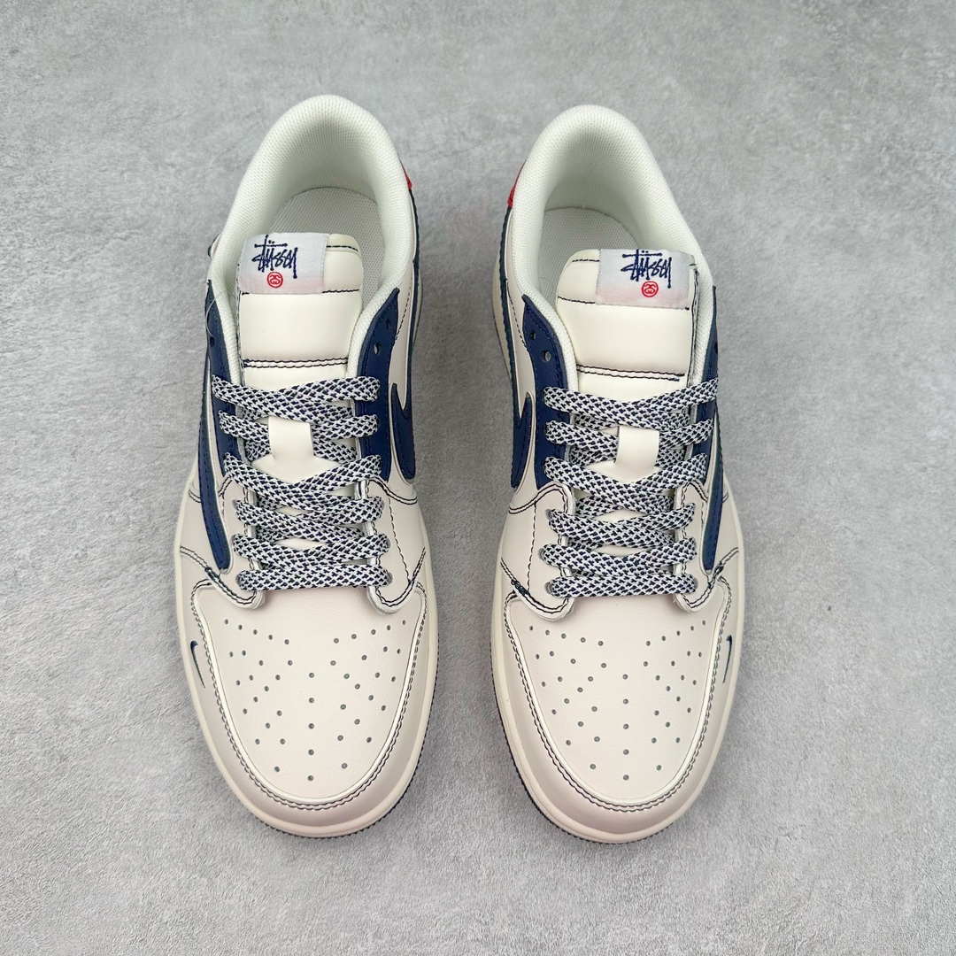 图片[2]-TS x Air Jordan AJ1 Low 倒钩低帮联名定制配色 XZ3398-001 原厂内置气垫魔块 A模大底 头层小牛皮 鞋舌AJ原厂专用牛津布+AJ专用反口珍珠布+原厂无杂质高弹内里海棉+特殊封边弹力鞋带 尺码：36 36.5 37.5 38 38.5 39 40 40.5 41 42 42.5 43 44 44.5 45 46 47.5-选品中心