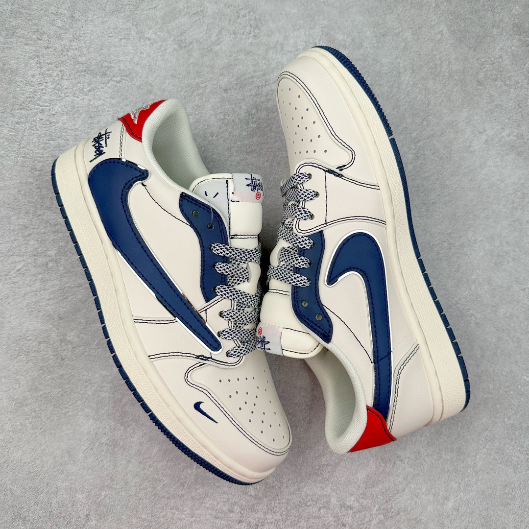 图片[3]-TS x Air Jordan AJ1 Low 倒钩低帮联名定制配色 XZ3398-001 原厂内置气垫魔块 A模大底 头层小牛皮 鞋舌AJ原厂专用牛津布+AJ专用反口珍珠布+原厂无杂质高弹内里海棉+特殊封边弹力鞋带 尺码：36 36.5 37.5 38 38.5 39 40 40.5 41 42 42.5 43 44 44.5 45 46 47.5-选品中心