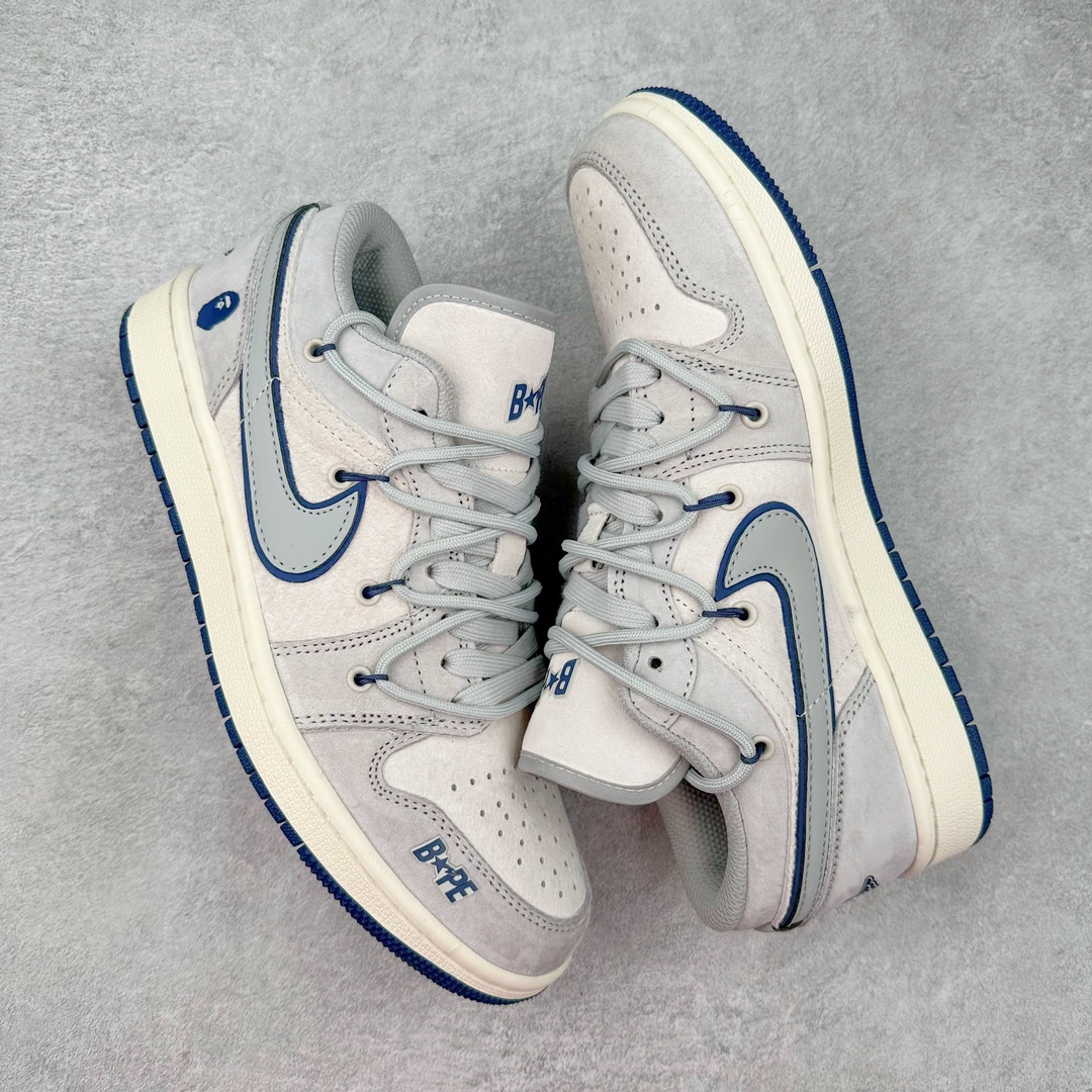 图片[3]-Air Jordan AJ1 Low 低帮系列定制配色 SJ9950-019 原厂内置气垫魔块 A模大底 头层小牛皮 鞋舌AJ原厂专用牛津布+AJ专用反口珍珠布+原厂无杂质高弹内里海棉+特殊封边弹力鞋带 尺码：36 36.5 37.5 38 38.5 39 40 40.5 41 42 42.5 43 44 44.5 45 46-选品中心