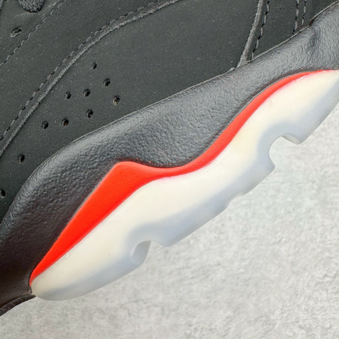 图片[15]-＃Ljr超强特价 Air Jordan AJ6 Retro \\\”Black Infrared\\\”黑红2019版复刻 384664-060 注意特价无售后 之前零售六七百的东西 买到就是赚 圈内最强系列 恪守真诚 承诺混一赔十 高端零售裸鞋圈特供批次 SZ原厂全套原楦原纸板冲刀磨具开发 原厂皮料加持 原厂港宝加持定型后跟R度完美 同源原厂电绣 飞翼针数密度立体效果一致 百分百一致原鞋 原厂拉帮工艺 针距密度一致 后跟弧度收口自然不对折 极致一眼正品既视感 进口玻璃冲刀皮料裁剪零毛边 全鞋电脑针车工艺 品控清洁度最高QC检验标准 免检产品 原厂订购鞋盒、鞋标、防尘纸、鞋撑、鞋带 追求极致的原厂味道 尺码对应库存明细‼️-选品中心