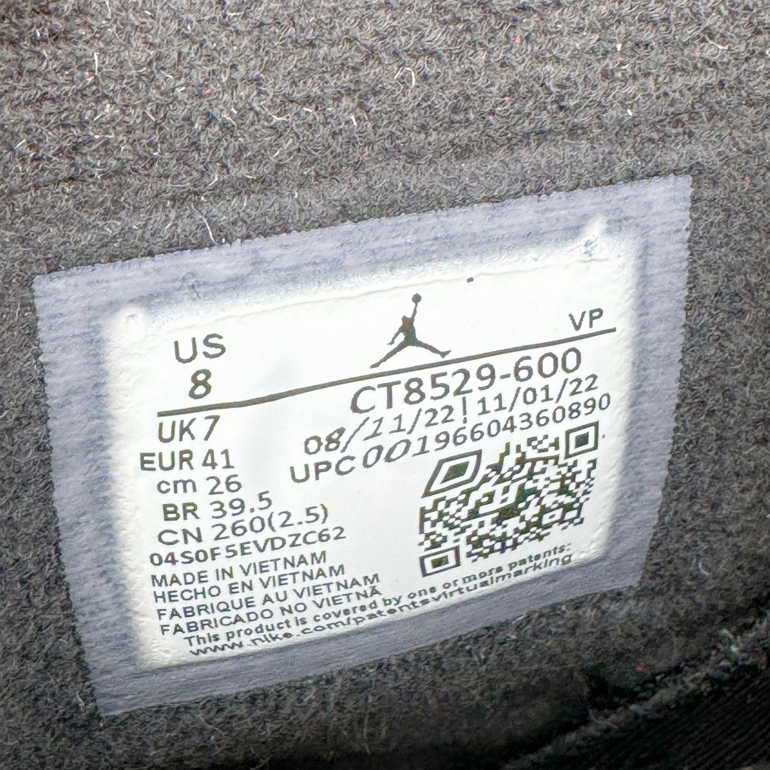 图片[11]-＃Ljr超强特价 Air Jordan AJ6 Retro \\\”Toro\\\” 黑红愤怒的公牛 CT852-600 注意特价无售后 之前零售六七百的东西 买到就是赚 圈内最强系列 恪守真诚 承诺混一赔十 高端零售裸鞋圈特供批次 SZ原厂全套原楦原纸板冲刀磨具开发 原厂皮料加持 原厂港宝加持定型后跟R度完美 同源原厂电绣 飞翼针数密度立体效果一致 百分百一致原鞋 原厂拉帮工艺 针距密度一致 后跟弧度收口自然不对折 极致一眼正品既视感 进口玻璃冲刀皮料裁剪零毛边 全鞋电脑针车工艺 品控清洁度最高QC检验标准 免检产品 原厂订购鞋盒、鞋标、防尘纸、鞋撑、鞋带 追求极致的原厂味道 尺码对应库存明细‼️-选品中心