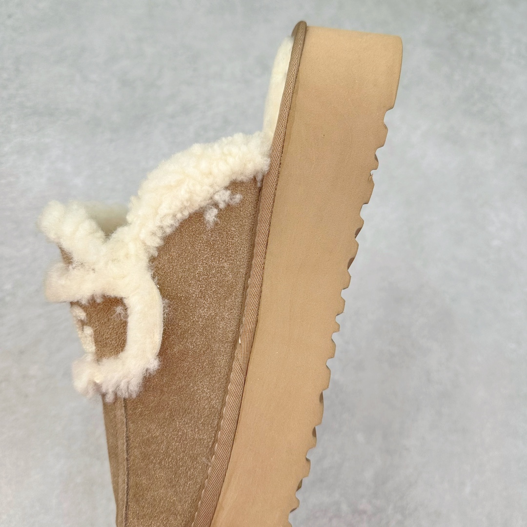 图片[7]-UGG W Classic Coquette Clog Slipper II 科凯特2.0系列时尚居家穆勒风包头舒适保暖露跟半拖鞋 货号：OB938 产品描述：休闲系列作为本季主力系列，轻盈耐磨的橡胶大底，让穿着的舒适性提升 品名：Classic Coquette Clog Slipper II 科凯特2.0系列鞋面：翻毛皮革/织物 尺码：35-40-选品中心