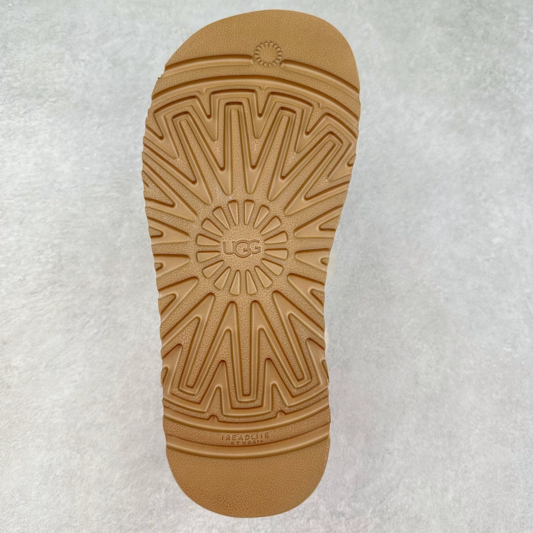 图片[9]-UGG W Classic Coquette Clog Slipper II 科凯特2.0系列时尚居家穆勒风包头舒适保暖露跟半拖鞋 货号：OB938 产品描述：休闲系列作为本季主力系列，轻盈耐磨的橡胶大底，让穿着的舒适性提升 品名：Classic Coquette Clog Slipper II 科凯特2.0系列鞋面：翻毛皮革/织物 尺码：35-40-选品中心