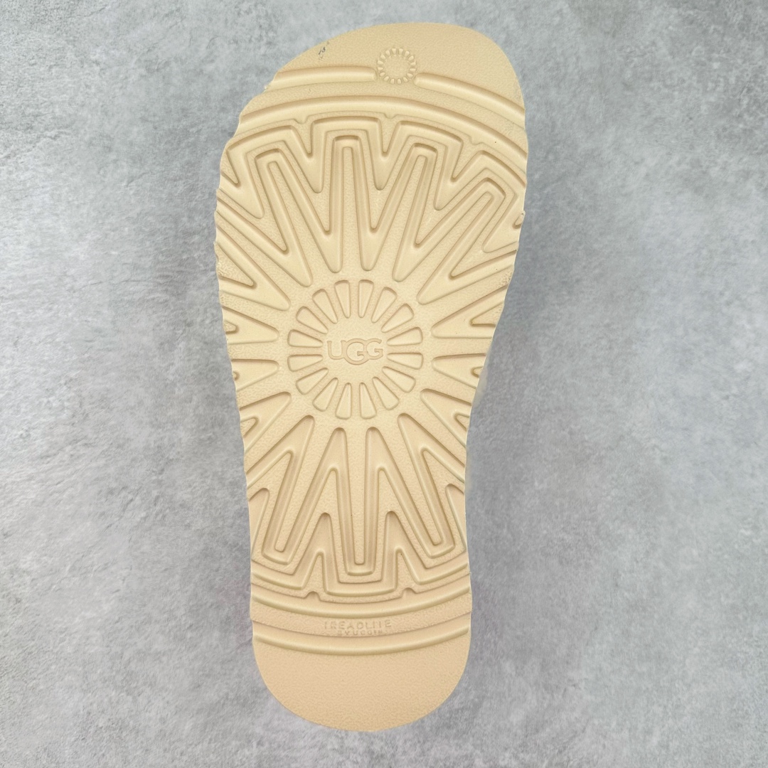 图片[9]-UGG W Classic Coquette Clog Slipper II 科凯特2.0系列时尚居家穆勒风包头舒适保暖露跟半拖鞋 货号：OB938 产品描述：休闲系列作为本季主力系列，轻盈耐磨的橡胶大底，让穿着的舒适性提升 品名：Classic Coquette Clog Slipper II 科凯特2.0系列鞋面：翻毛皮革/织物 尺码：35-40-选品中心