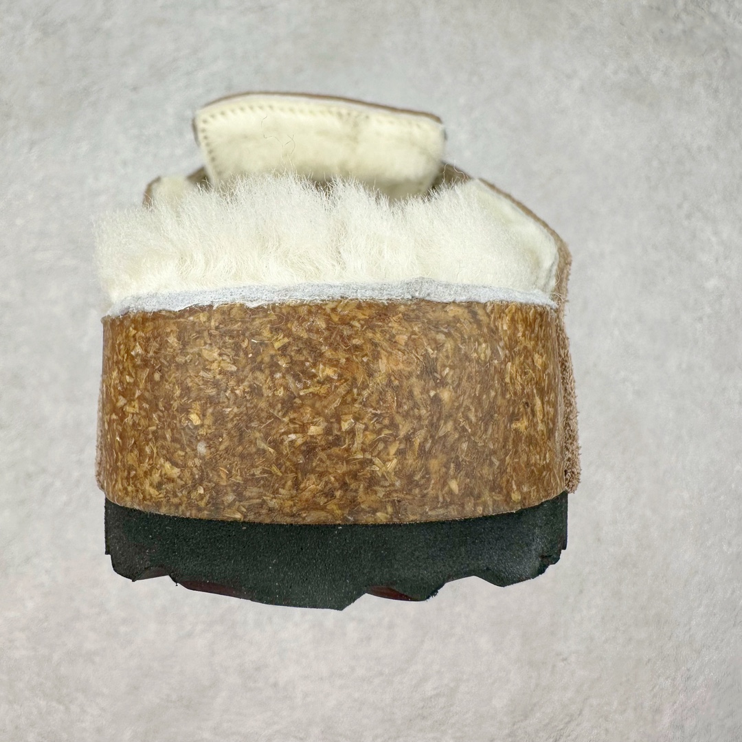 图片[8]-Birkenstock Boston VL 勃肯软木底包头拖鞋加绒版 天鹅绒般的绒面革赋子休闲的经典外观 四季皆宜 柔软的鞋床采用额外的泡沫缓冲层 提供额外的舒适感和全天支撑 全网独家首发 源于德国的严谨工艺 牛巴戎面 中层松木 EVA 三层组合大底 优质牛皮面料五金扣 出口订单 尺码：35-40-选品中心