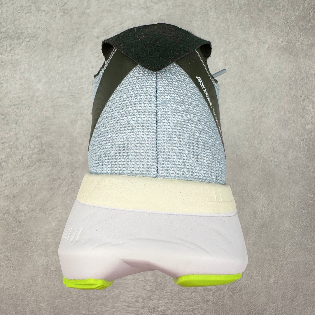 图片[8]-AD Adizero Boston 12 波士顿夏季透气网眼竞速跑鞋 延续爪型玻璃纤维推进系统 进化为全掌式的ENERGY RODS 2.0 从脚跟到脚趾的一体成形设计 强化整体推进力 提升速度表现 升级透气鞋面更具支撑性 利用ENGINEERED MESH技术进行不同密度织纹 强化支撑性 更使用50%以上的回收材料製成 减低塑料浪费 此外变薄的鞋舌为前掌提供更多空间 提供跑者更好的穿着感受 马牌轮胎大底耐磨性佳 大底全掌采用耐磨的Continental马牌轮胎大底 在各种环境下保有良好抓地力 货号：HP9703 尺码：36 36.5 37 38 38.5 39 40 40.5 41 42 42.5 43 44 44.5 45-选品中心