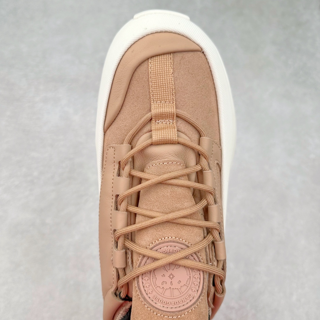 图片[4]-Canada Goose Glacier Trail 大鹅登山运动鞋 全新户外登山运动鞋 鞋身采用防水耐磨纤维革组合翻毛皮材质 中底增高加厚缓震PU组合防滑耐磨锯齿大底 提供超强的抓地力和防滑性能 正确大盒包装 内赠防尘袋一个 尺码：40-46（无半码）-选品中心