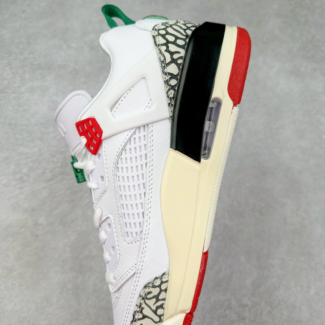 图片[7]-Jordan Spizike Low AJ复古低帮篮球鞋 315371-125 这款鞋子著名导演斯派克李的Jordan Spizike专属 预计于明年夏季推出全新低帮版本 将包括三款配色 经典爆裂纹非常复古 两款配色分别以大学红和黑曜石蓝进行区分 鞋身设计中依旧带有大象爆裂纹、鞋侧束带、塑胶网布等经典元素 之后 在鞋舌、内衬以及鞋底等位置缀以大学红和黑曜石蓝搭配 带来全新造型 尺码：36 36.5 37.5 38 38.5 39 40 40.5 41 42 42.5 43 44 44.5 45 46 47.5-选品中心